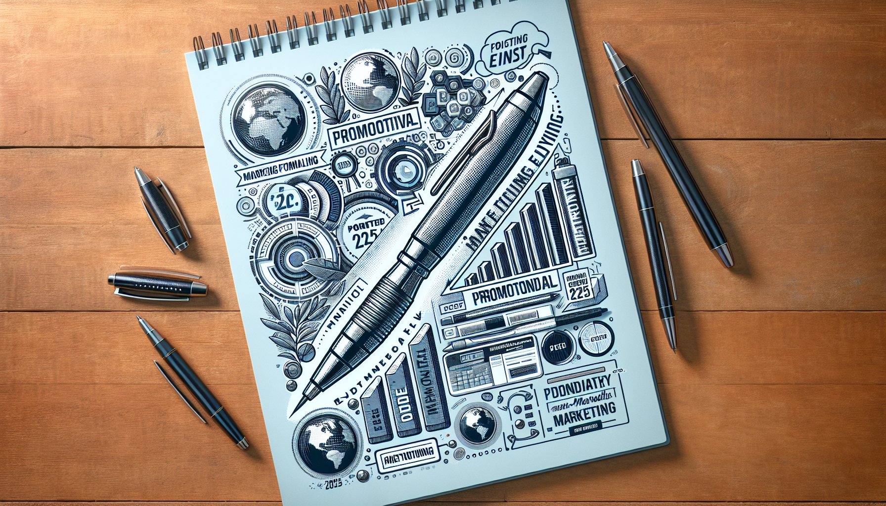 Promotional pens enhance brand loyalty in your 2025 marketing strategy with eco-friendly, multi-channel appeal.