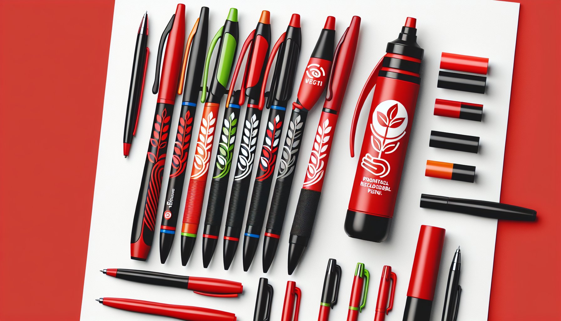 Promotional pens made from eco-friendly materials enhance brand visibility and consumer engagement at trade shows in 2025.