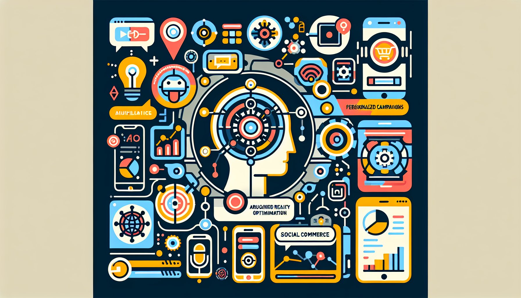 AI-driven personalized campaigns and voice search optimization boost retail with augmented reality and social commerce trends in 2025.