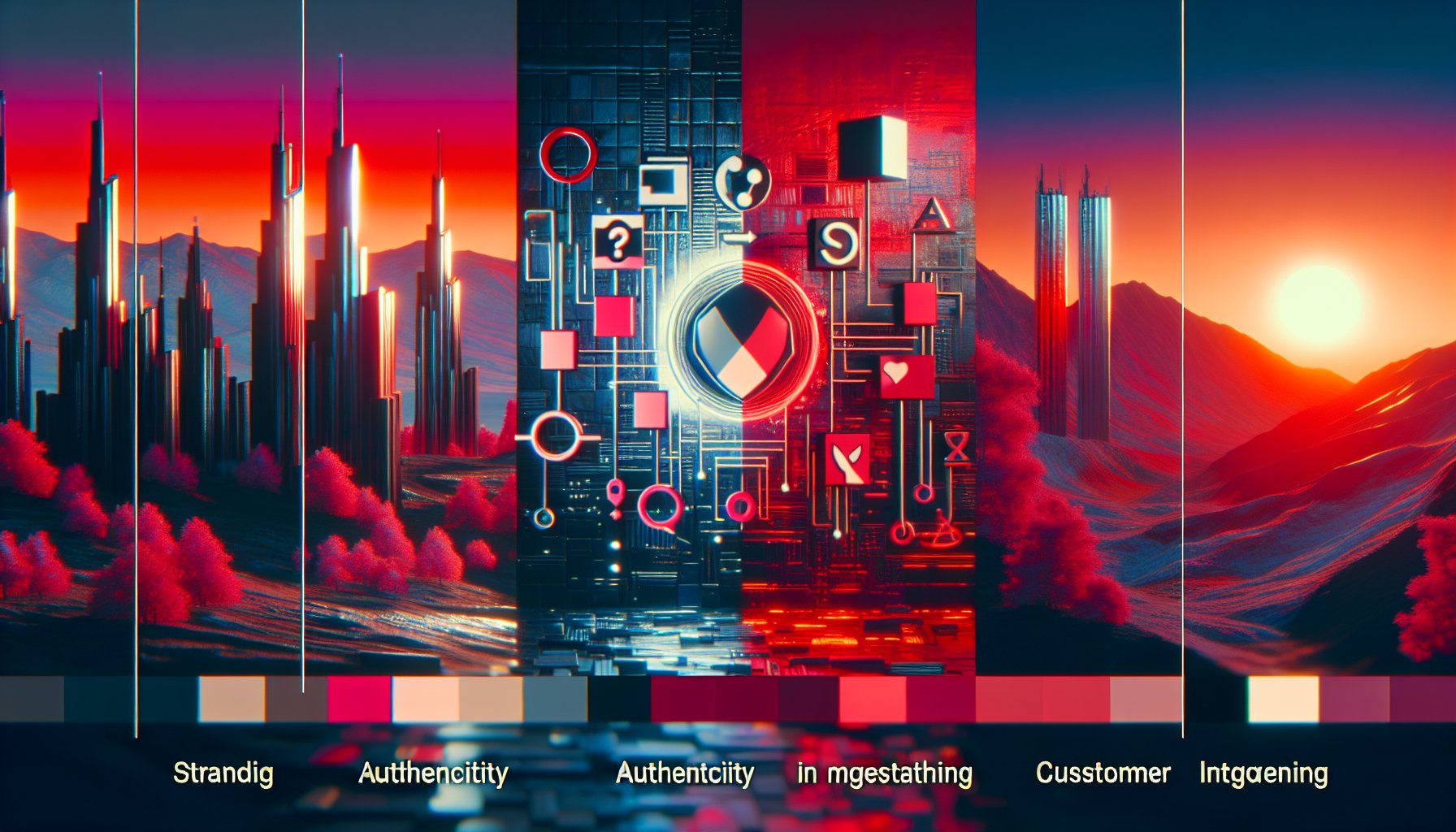 Engaging visual storytelling that emphasizes authenticity, fostering emotional connections and customer engagement in brand marketing.