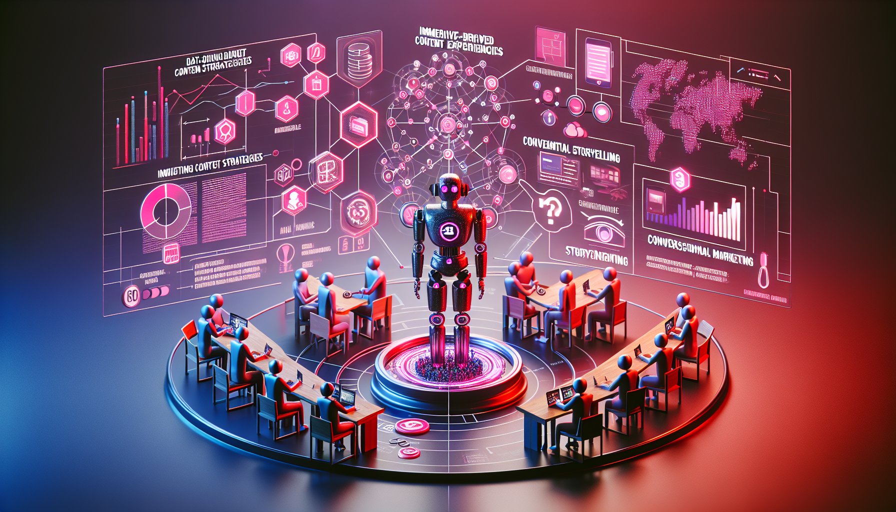 In-depth analysis of 2025 content marketing trends: AI, immersive experiences, authentic storytelling, and data-driven strategies.