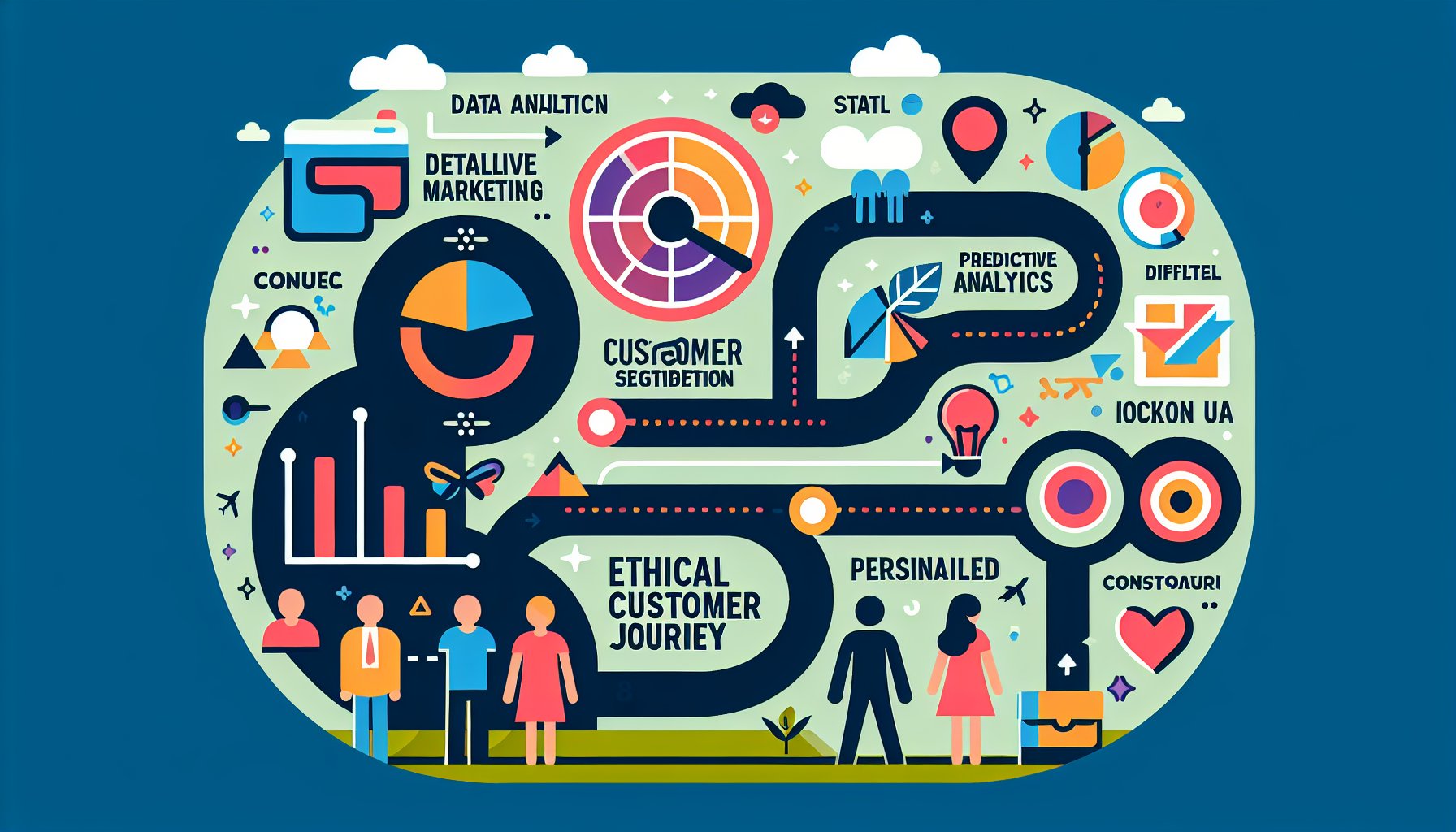 Data-driven marketing strategies using predictive analytics for ethical customer segmentation and personalized journeys in 2025.