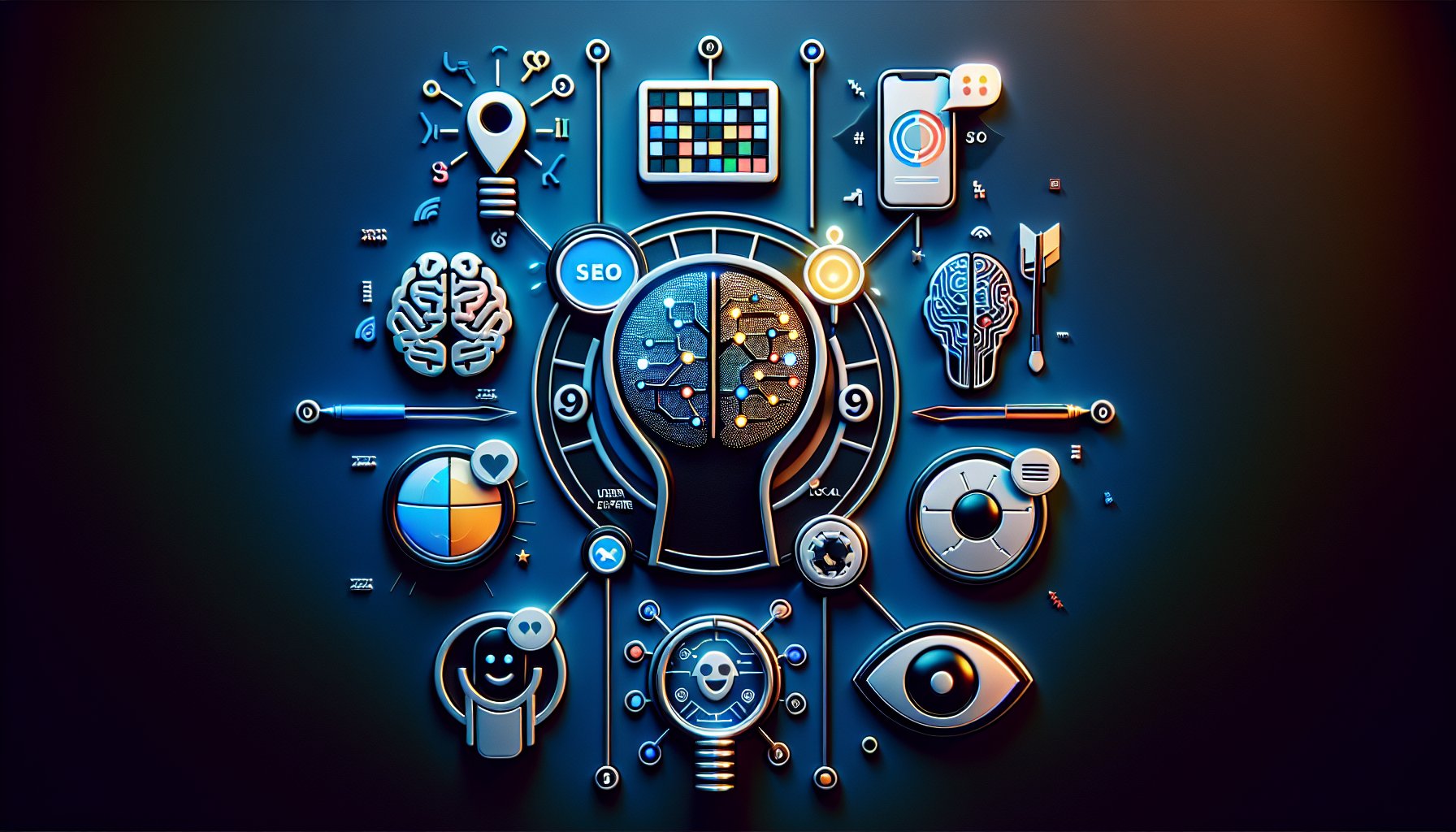 Comprehensive guide on SEO strategies for 2025, highlighting AI-driven content, local SEO, and voice search optimization.