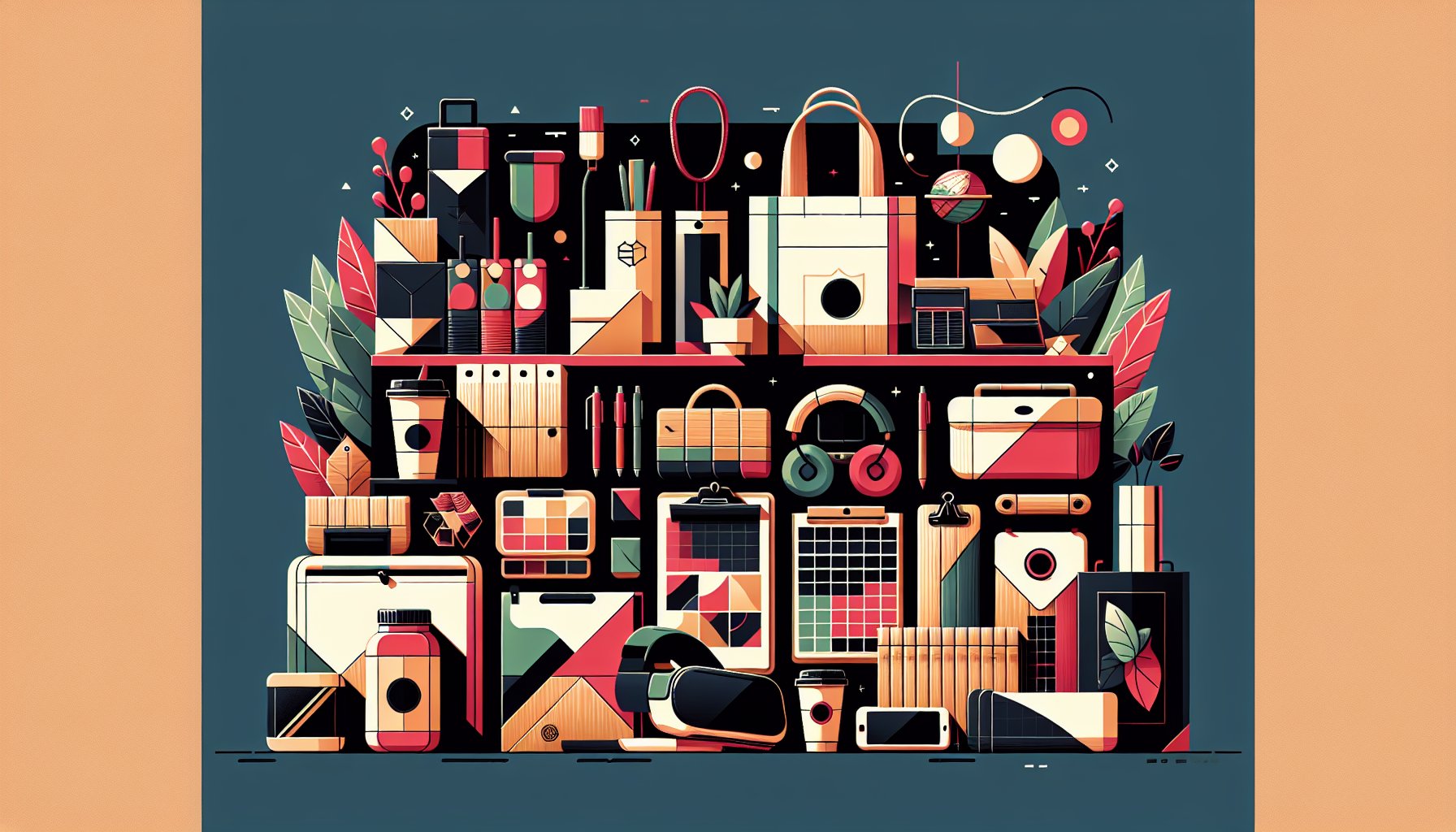 Top 5 trade show giveaway trends: sustainable swag, personalized products, tech gadgets, and immersive experiences for 2025.