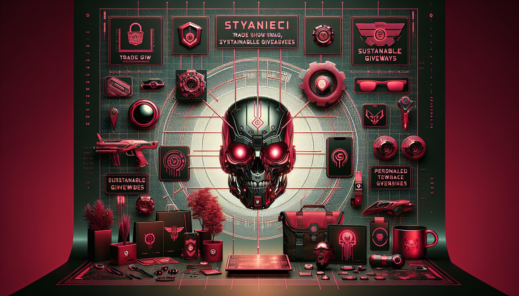 10 creative trade show giveaway ideas, featuring sustainable swag, tech treasures, personalized items, and interactive experiences.