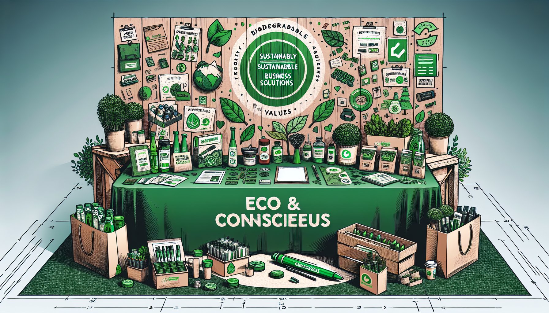 Eco-friendly trade show giveaways boost sustainable brand loyalty and align with consumer values for Integrated Business Solutions.
