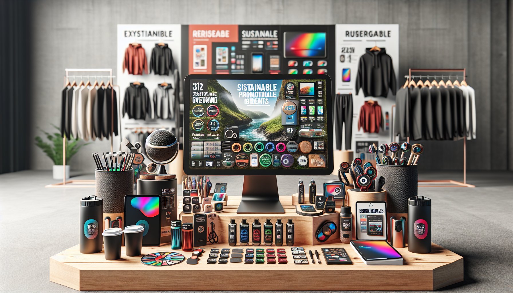 Creative trade show giveaways featuring sustainable items, personalized strategies, tech-savvy branding, and experiential techniques.