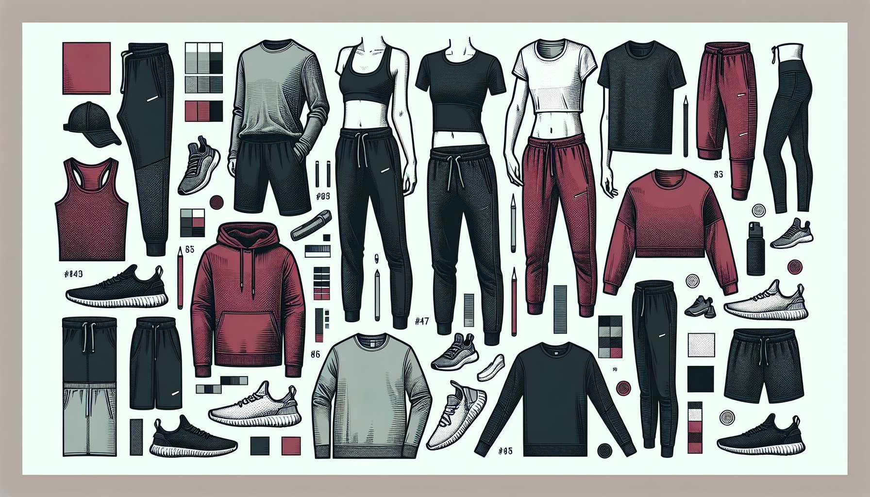 Athleisure brands showcase sustainable fashion with performance wear and eco-friendly materials in the 2025 workleisure trend.