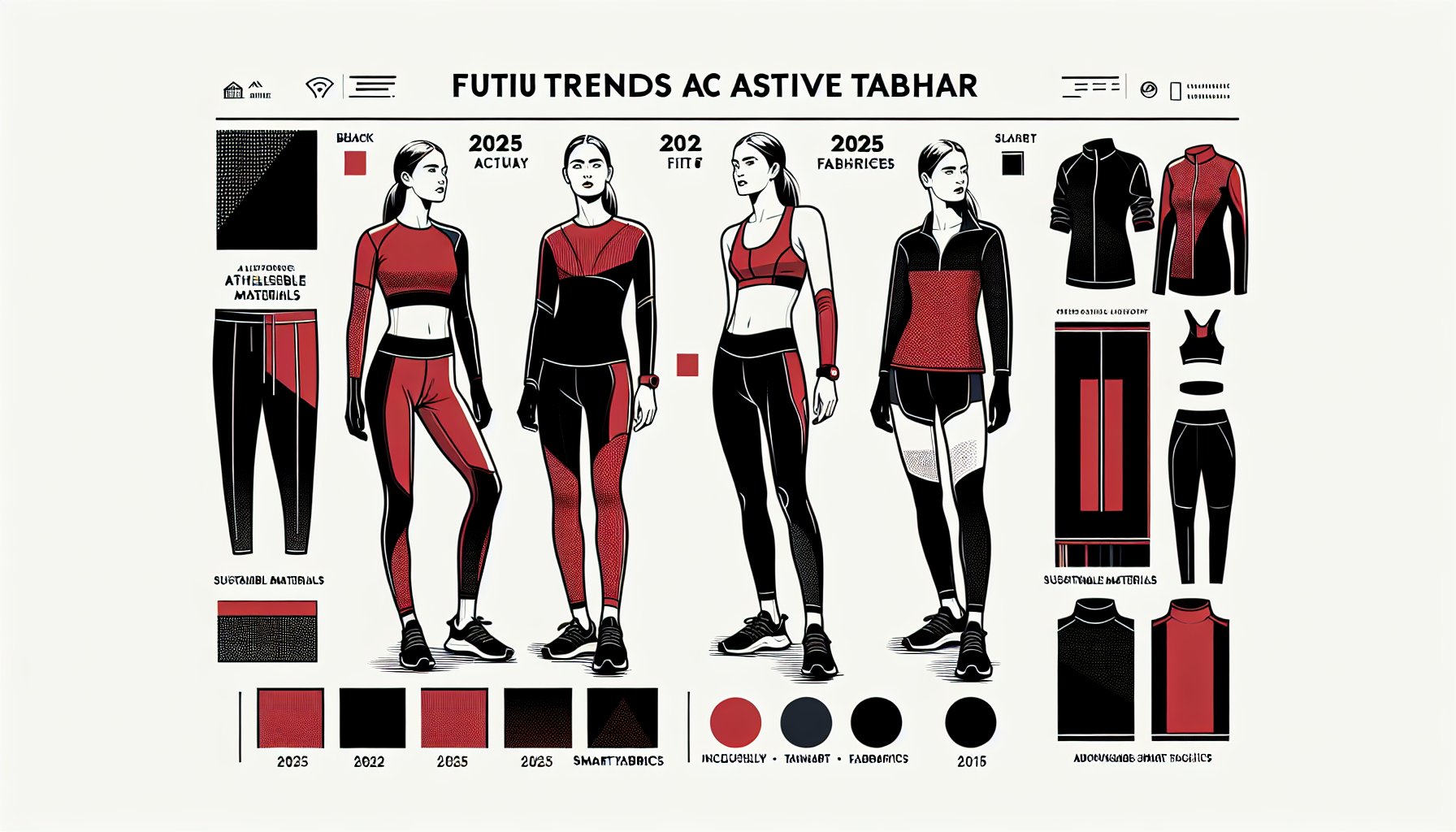 Activewear trends 2025 showcase sustainable fabrics, smart technology, and inclusivity in the evolving athleisure movement.