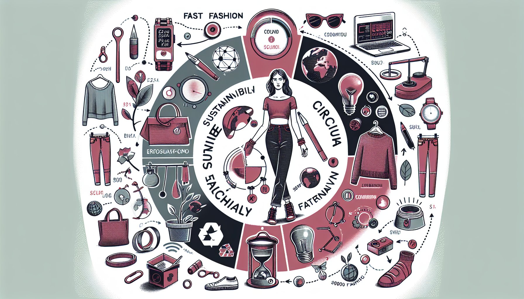 2025 apparel trends showcase sustainable fashion, circular styles, and wearable tech for eco-conscious consumers.