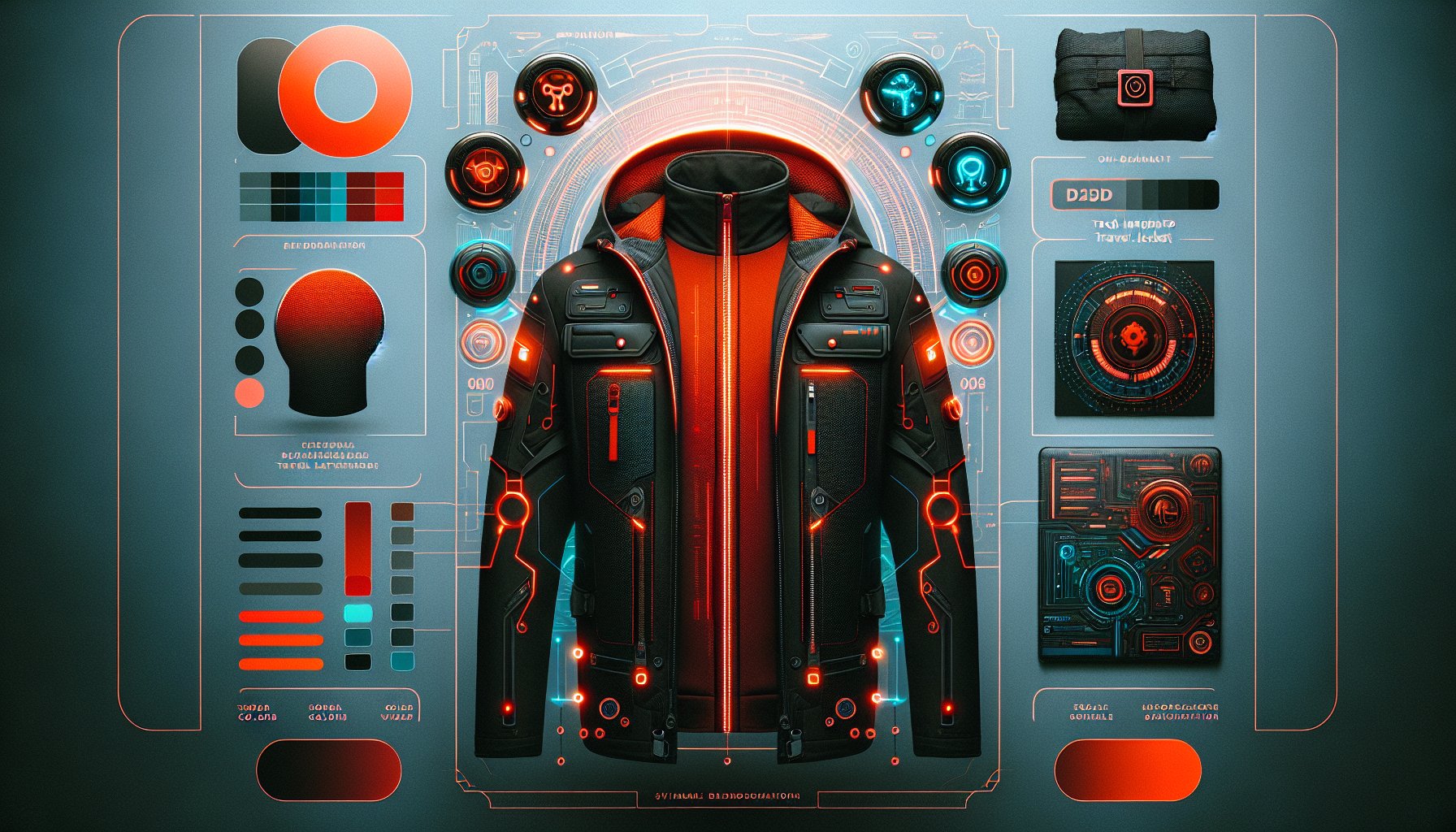 Travel jacket features: BauBax, sustainable gear, tech integration, and stylish design for modern travelers.