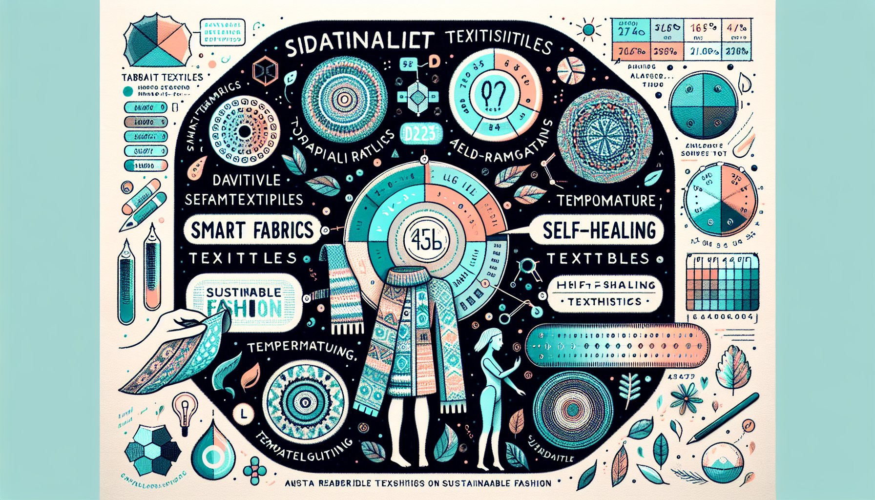 Innovative smart fabrics in 2025 feature adaptive, sustainable, temperature-regulating, and self-healing textiles for fashion.