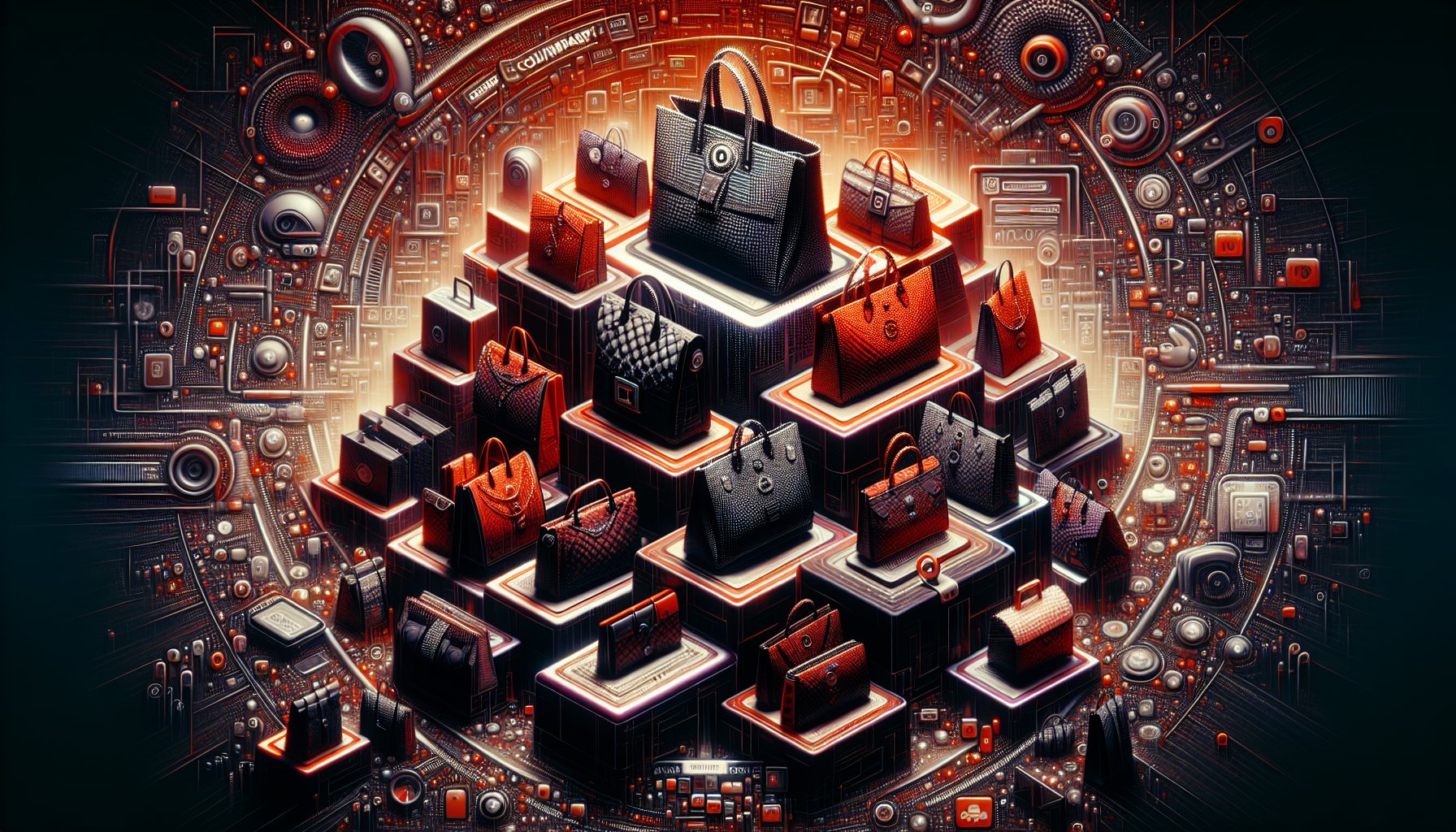 Guide to spotting fake designer bags using authenticity markers for safe online shopping amidst counterfeit culture.