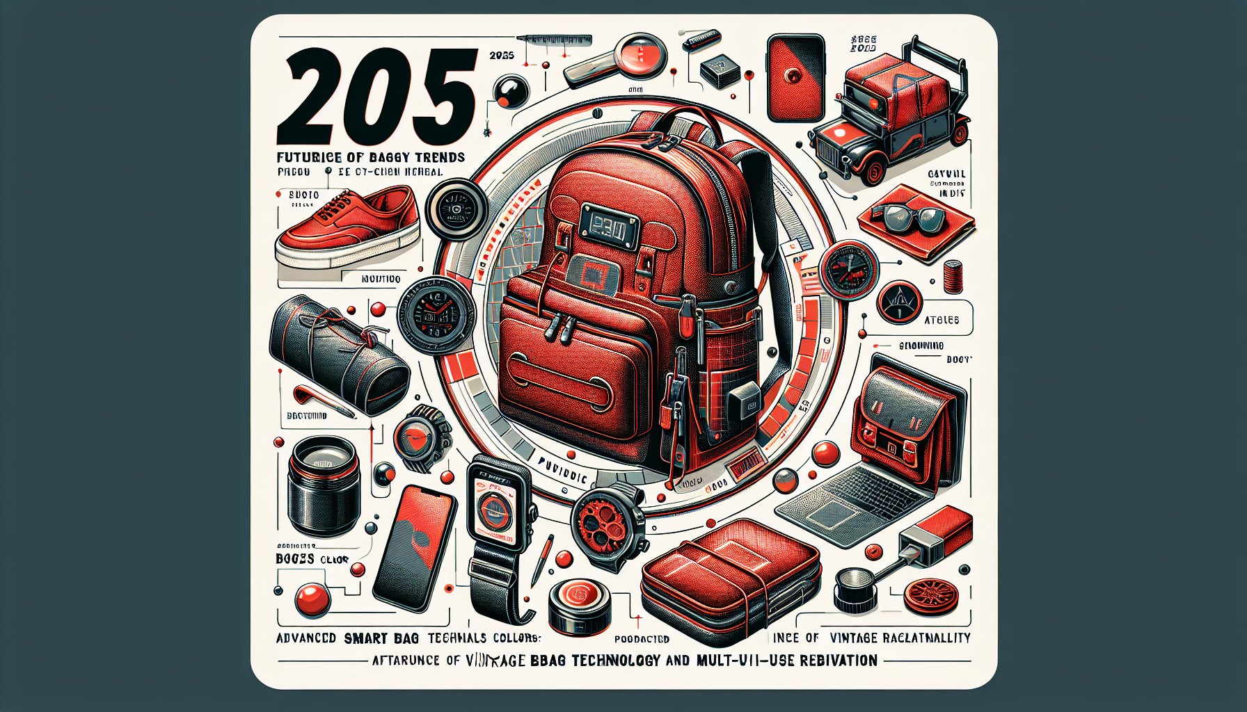 Fashion-forward bags for 2025 showcase eco-friendly materials, smart technology, multi-use functionality, and vintage revival styles.