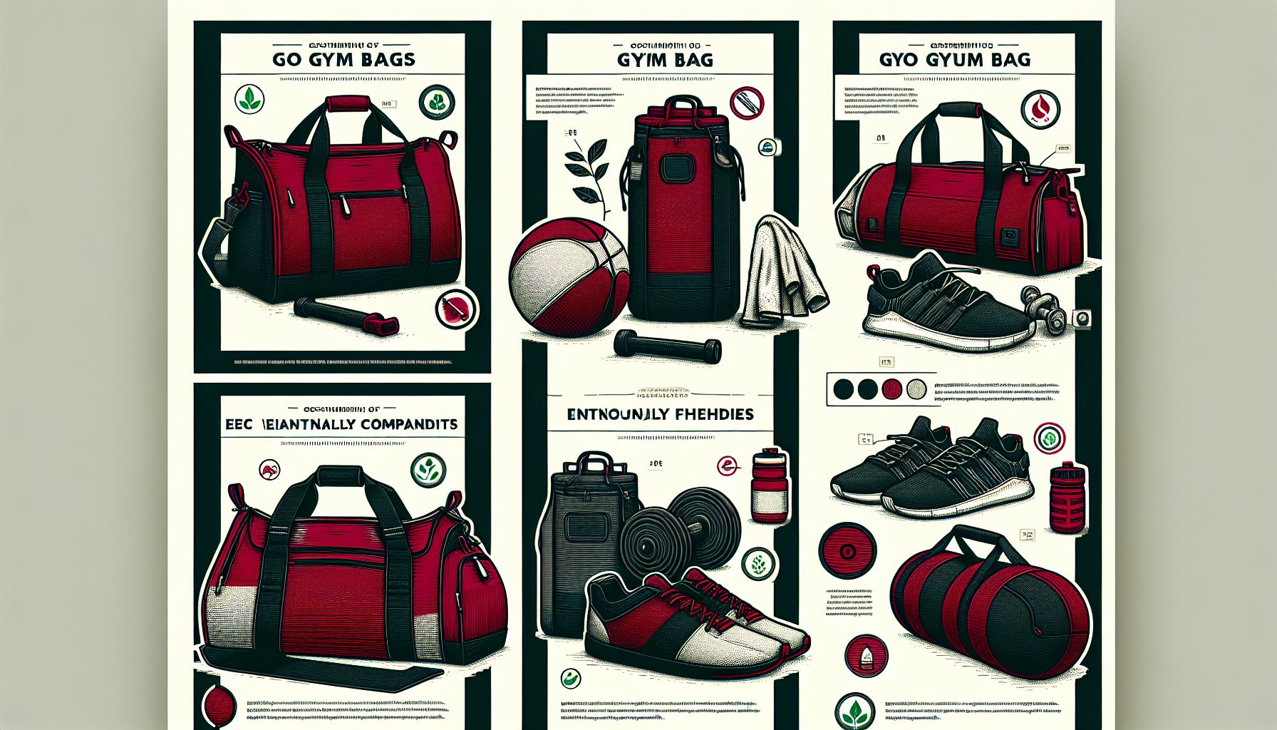 Guide to selecting stylish, eco-friendly gym bags with essential features for 2025 buyers.