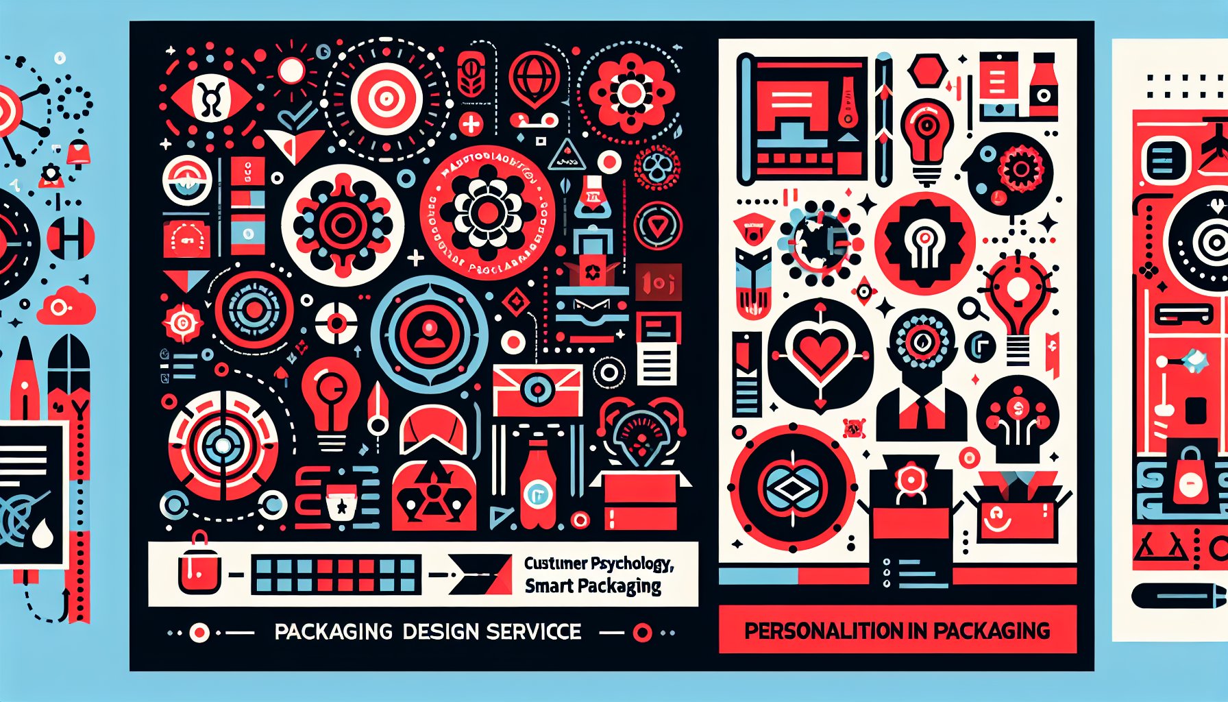Six innovative packaging design services enhancing product appeal through consumer psychology, sustainability, and personalization.