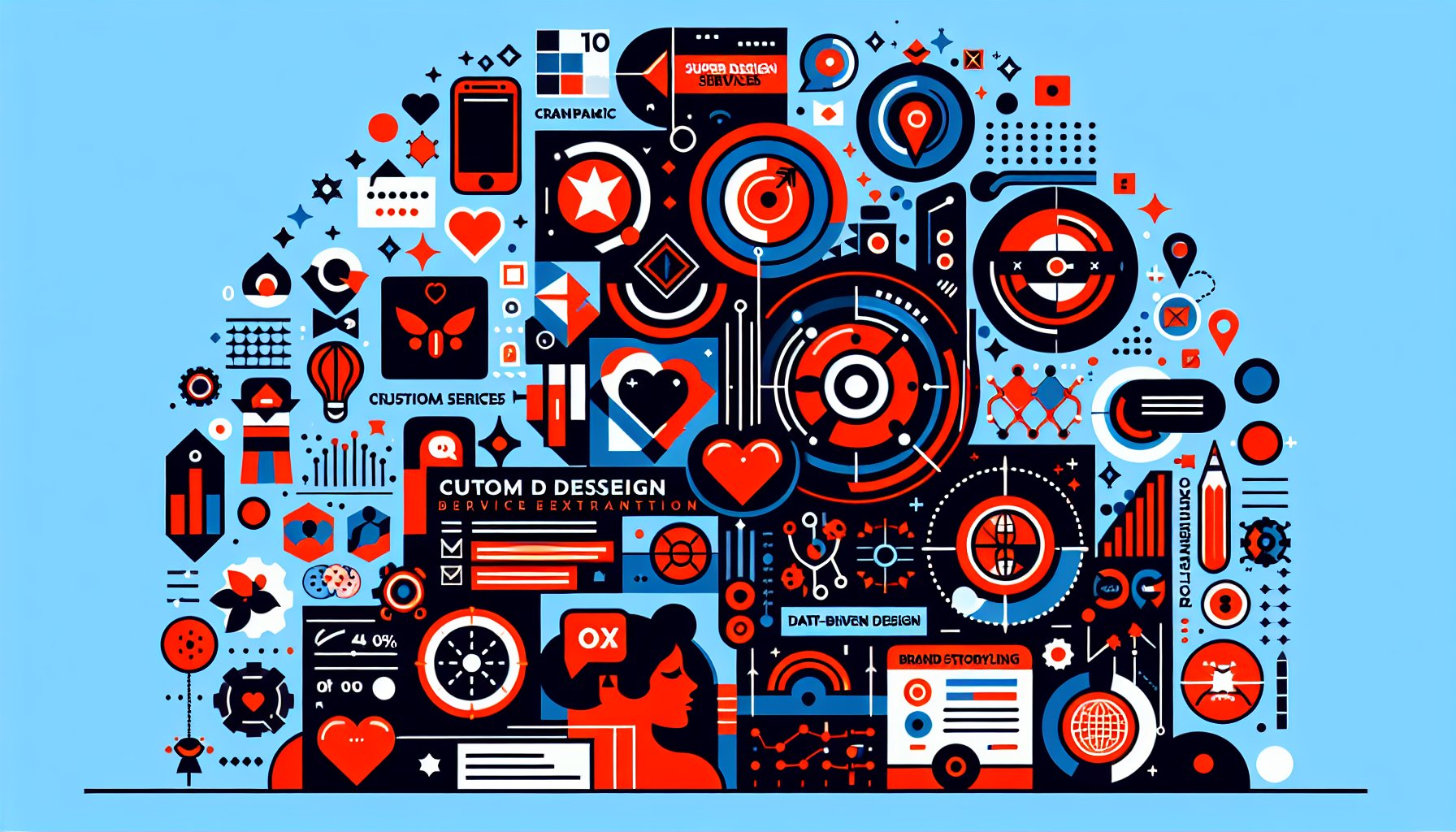 Custom design services enhance UX, strengthen brand storytelling, and create emotional connections through data-driven design.