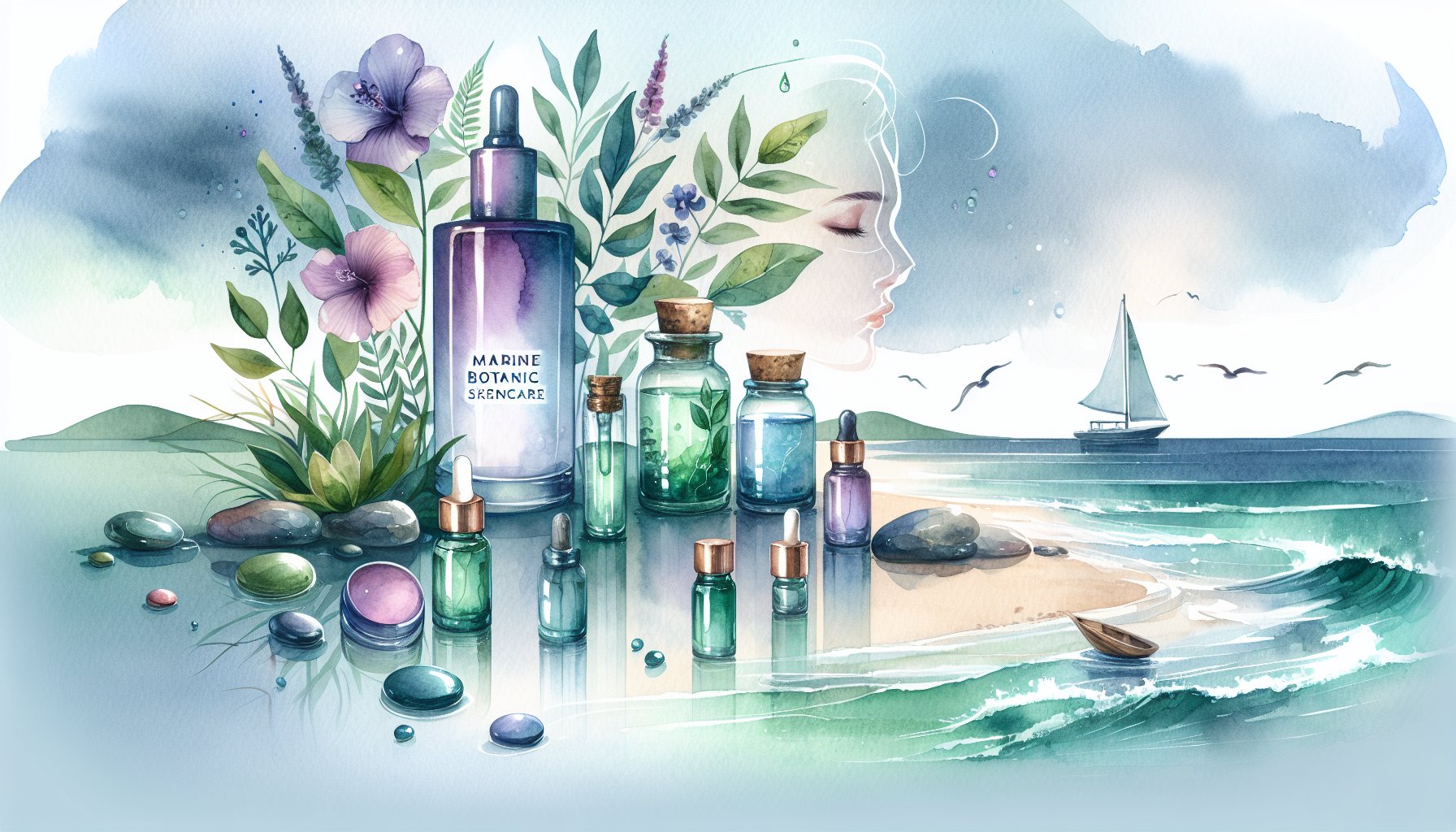 Island Mist Ocean Face Serum features marine botanicals for sustainable, ocean-inspired anti-aging skincare.