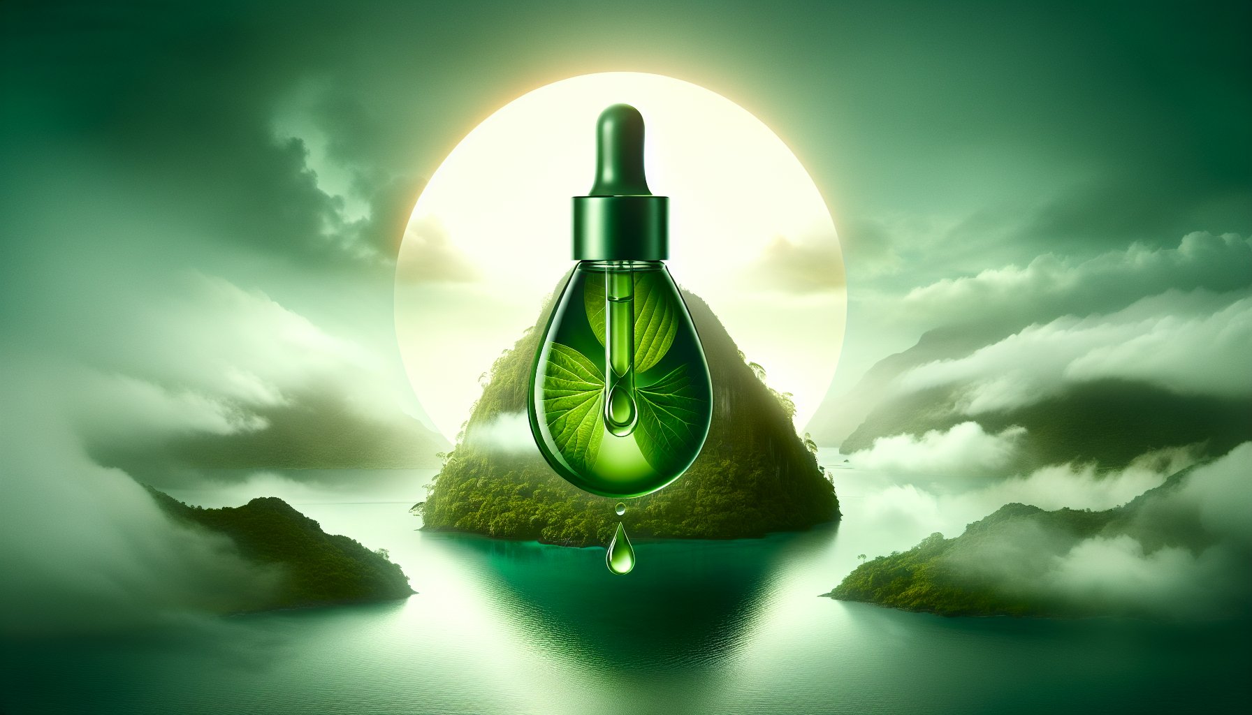 Step-by-step guide on using Island Mist green face serum for optimal results with natural skincare and botanical extracts.