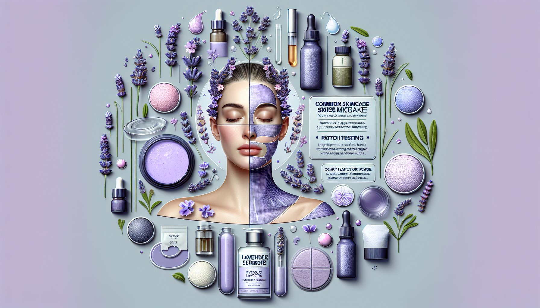 Common skincare mistakes with lavender face serum: ingredient synergy, patch testing, and seasonal adjustments.