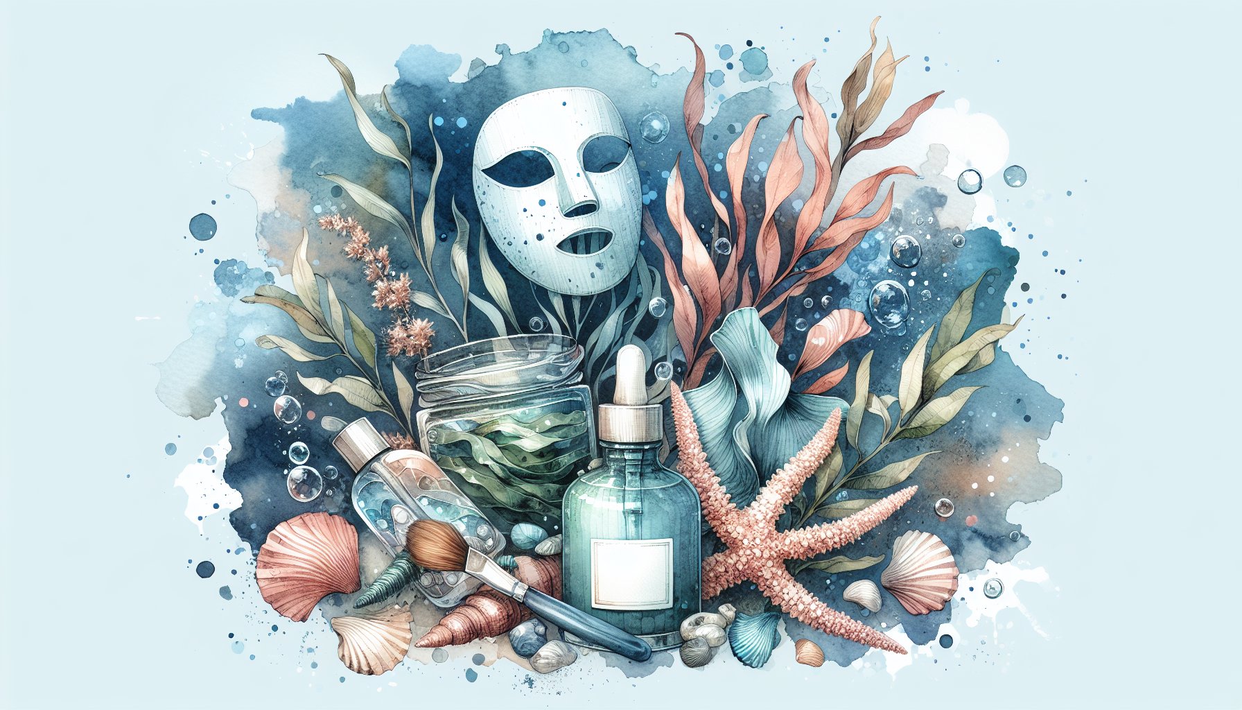 Top 10 ocean-inspired facial masks and scrubs featuring Island Mist and sustainable seaweed for glowing skin.