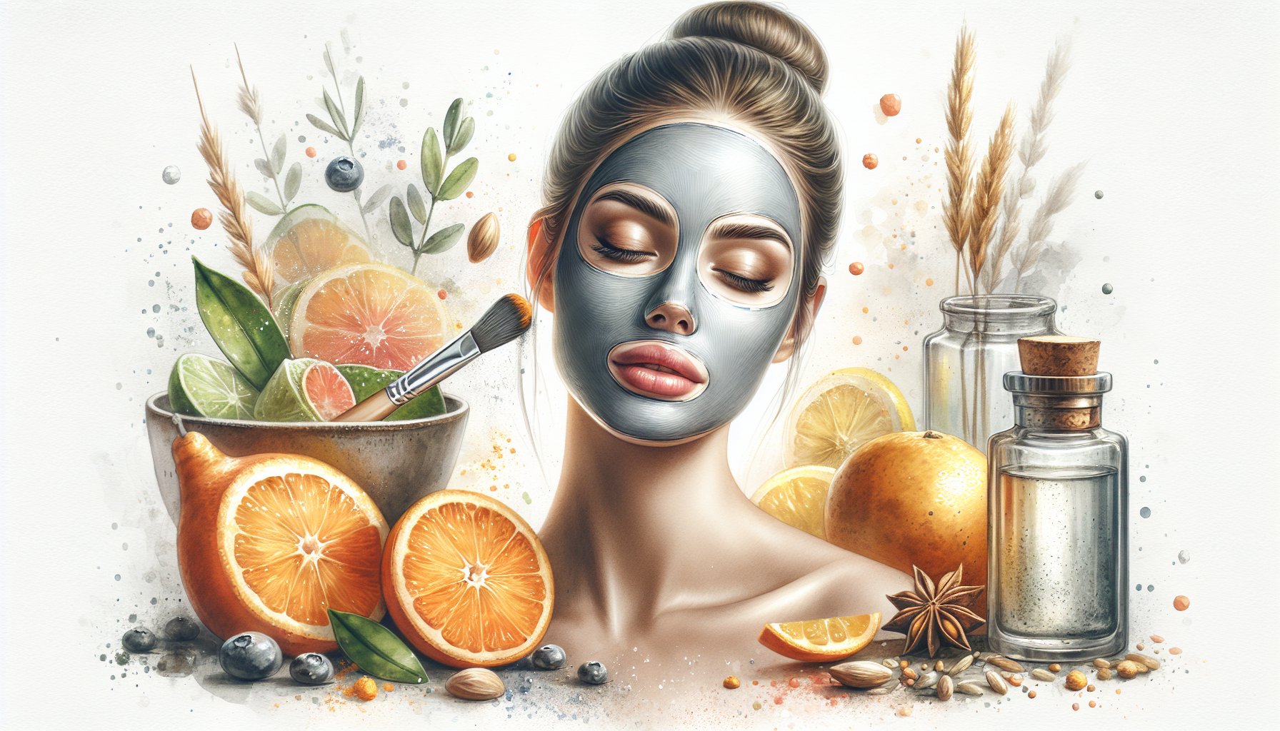 Step-by-step guide for using Invigorating Citrus Toning Mask in your skincare routine for a glowing complexion.