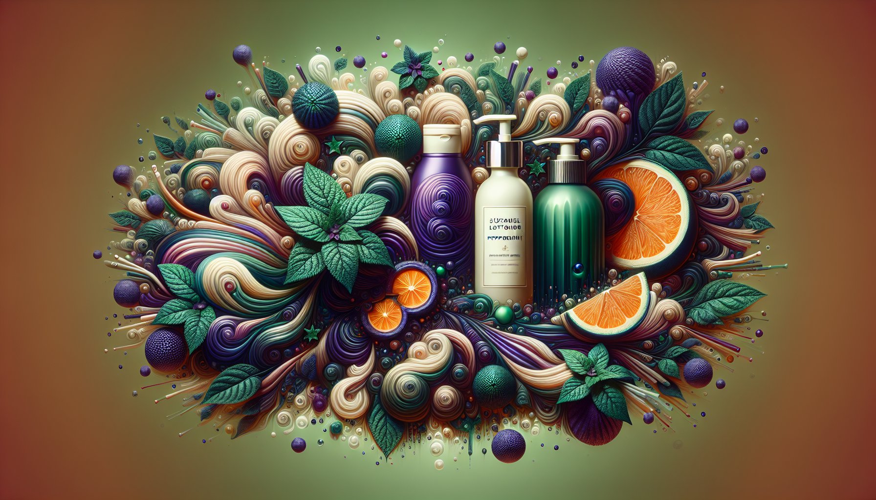 Super Lotion Peppermint Orange offers hydrating skincare with peppermint and orange extracts for a sustainable self-care ritual.
