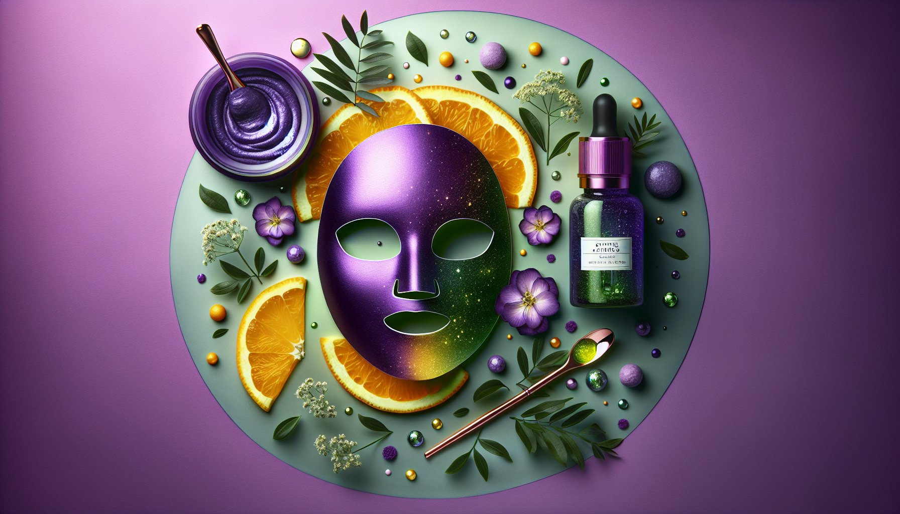 Citrus Toning Mask enhances skincare routine with invigorating benefits for a holistic self-care experience.