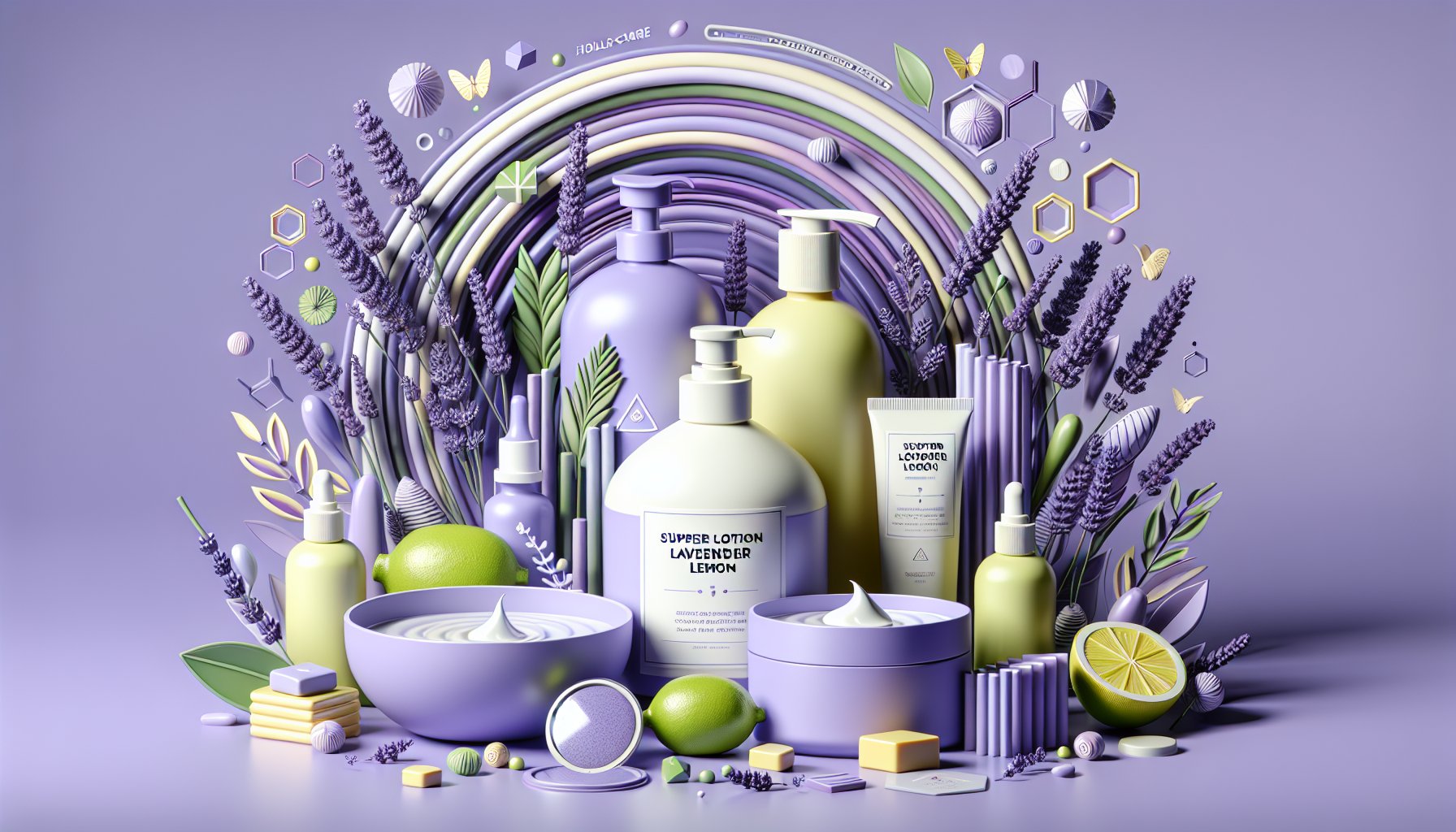 Super Lotion Lavender Lemon enhances holistic skincare with eco-conscious beauty, stress relief, and revitalizing self-care rituals.