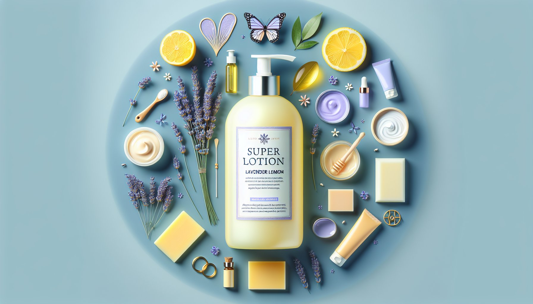 Step-by-step guide on effectively applying Super Lotion Lavender Lemon for aromatherapy self-care and sustainable skincare practices.