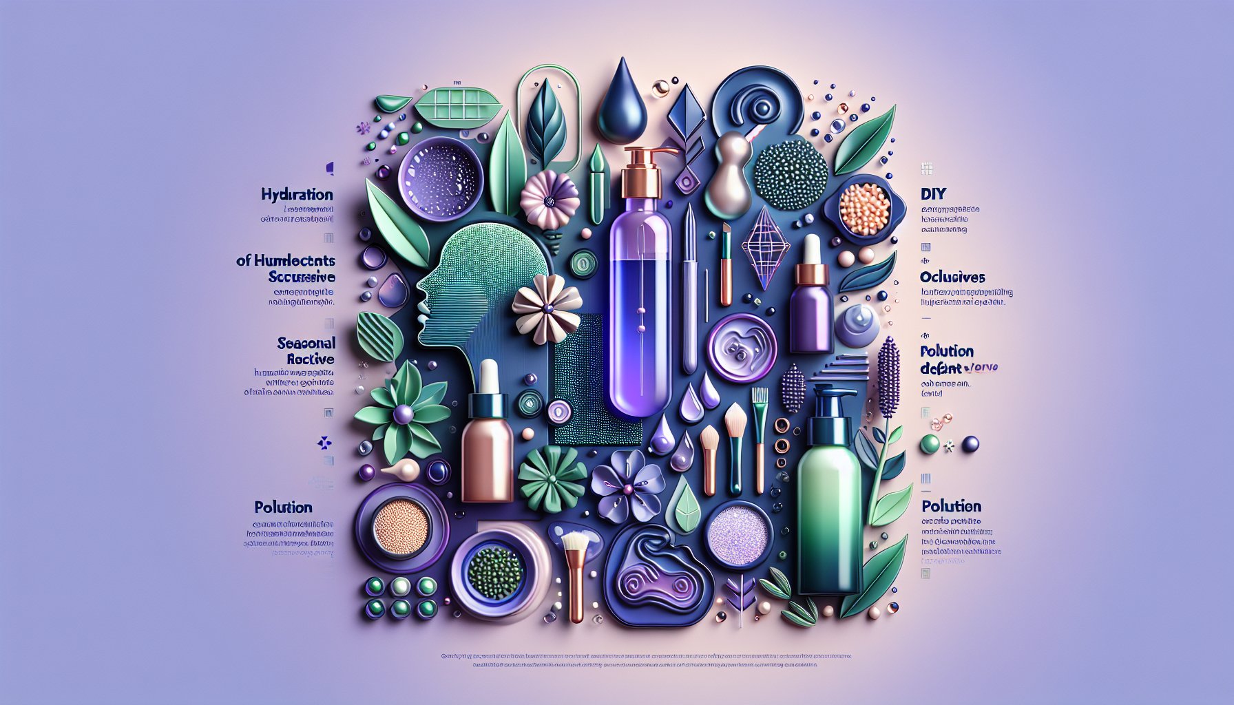 Hydration in skincare: tips on humectants, occlusives, DIY recipes, seasonal routines, and pollution defense for perfect skin.