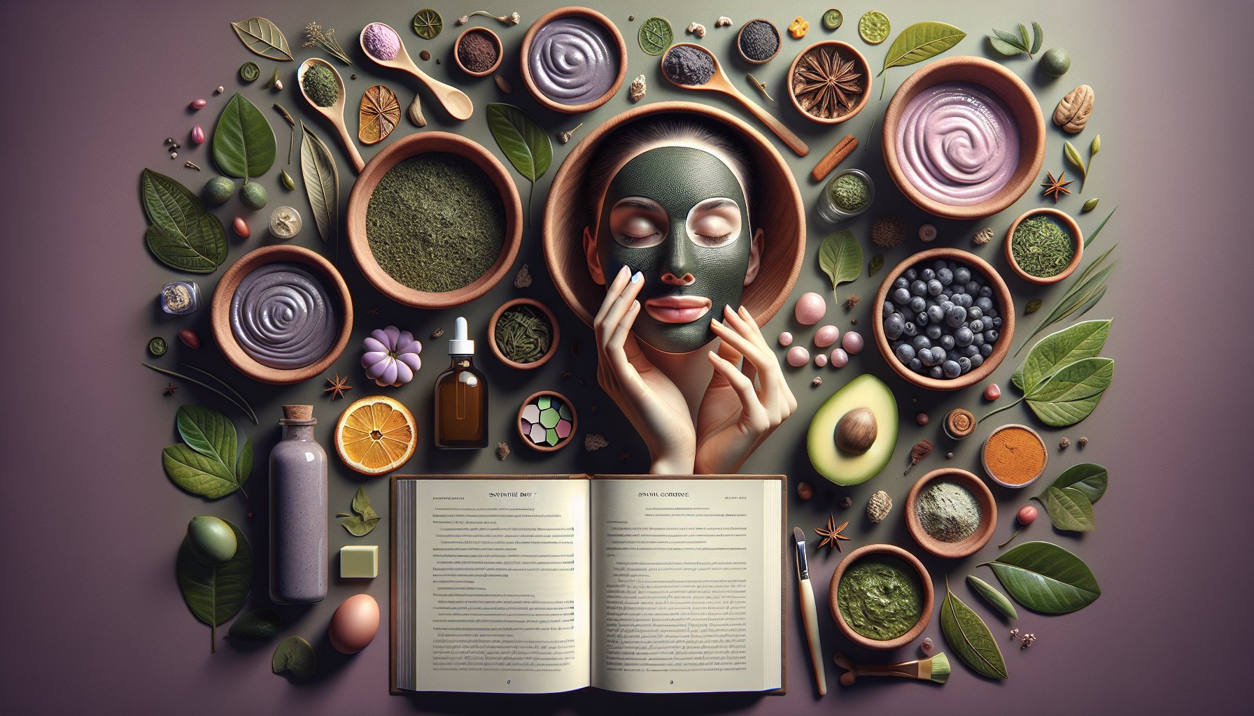 DIY face masks for natural skincare, enhancing self-care rituals with sustainable beauty and skin absorption science.