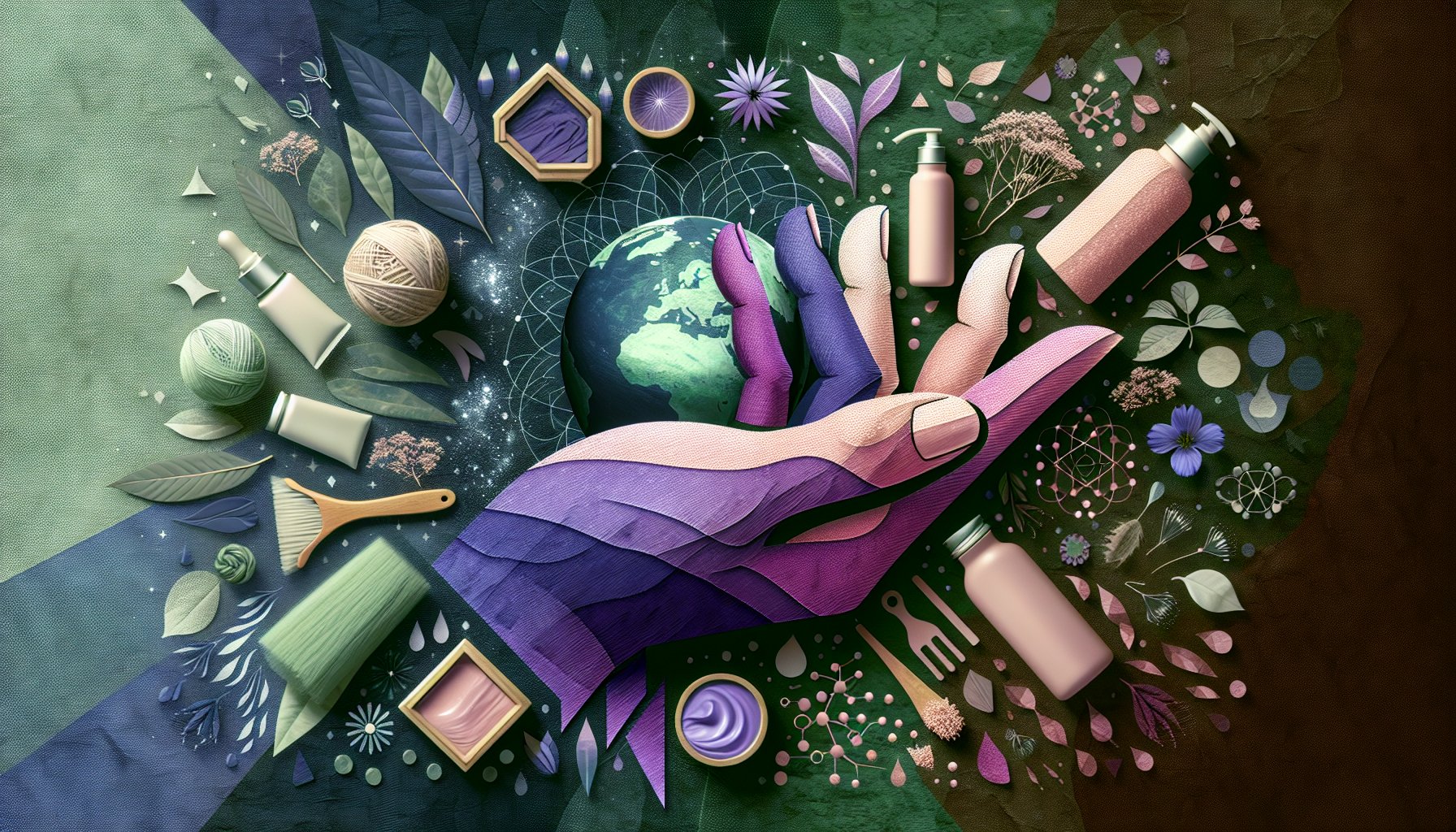 Green Cream 2025: Trends in eco-conscious skincare with sustainable packaging, skinimalism, ethical sourcing, and biodegradable products.