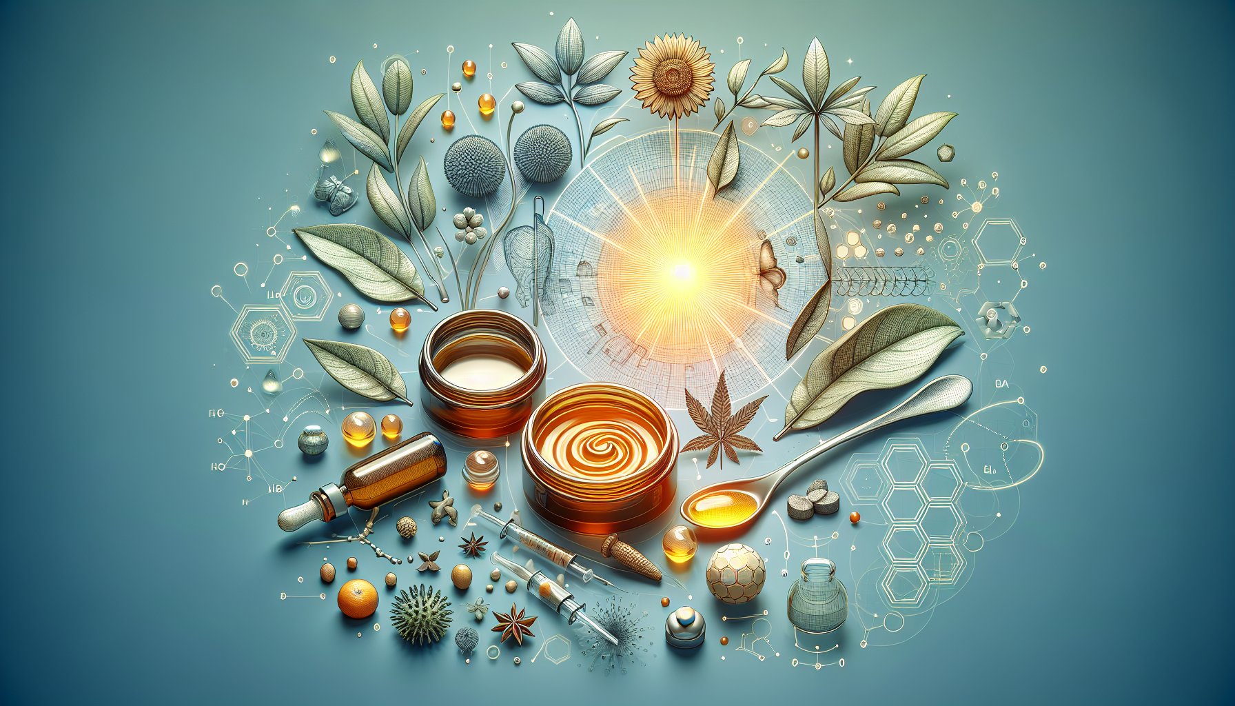 Healing salve with botanical ingredients promotes holistic healing and faster recovery through natural remedies.