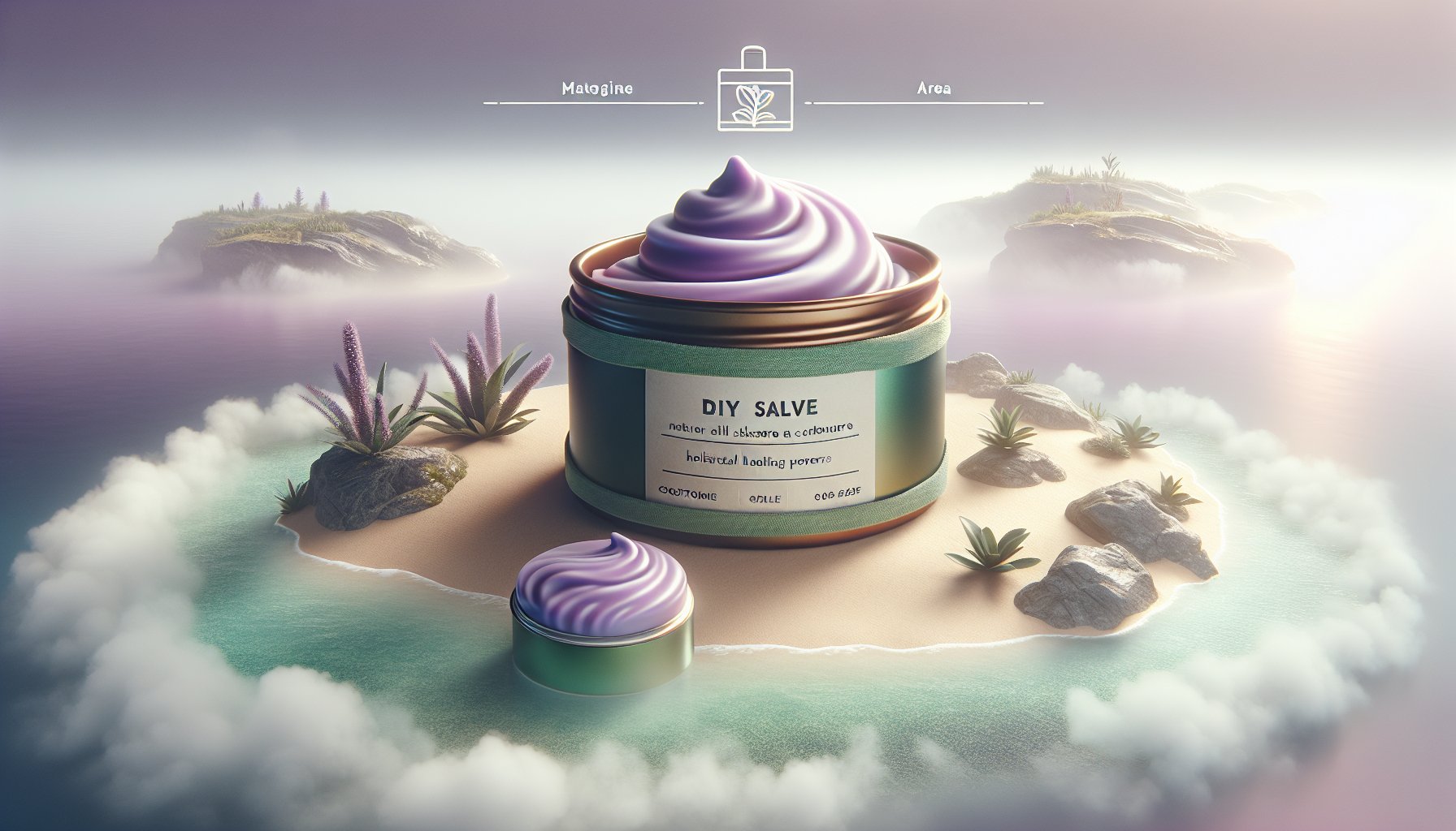 Island Mist Healing Salve enhances natural skincare with holistic healing and eco-friendly DIY customization options.