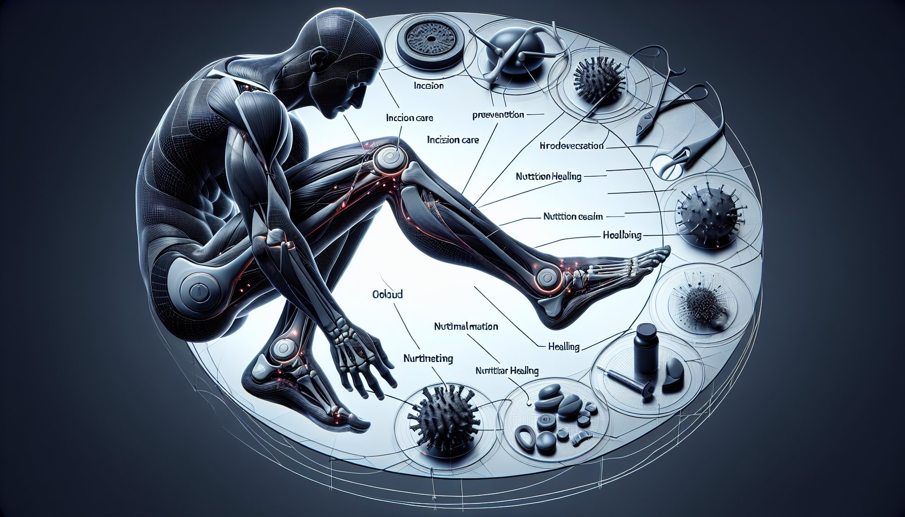 Essential tips for caring for Achilles tendon surgery incisions, focusing on infection prevention and nutritional healing.