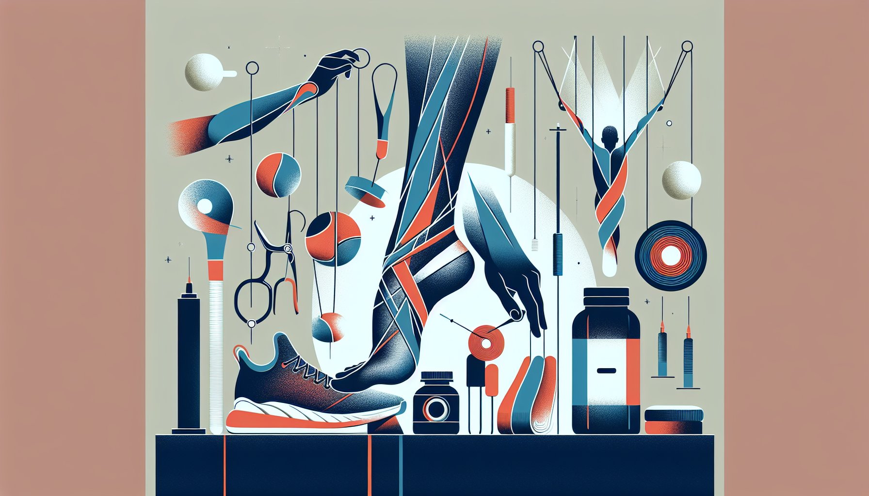 Guide on Achilles tendon rehabilitation featuring early mobilization, Blood Flow Restriction Training, and personalized recovery plans.