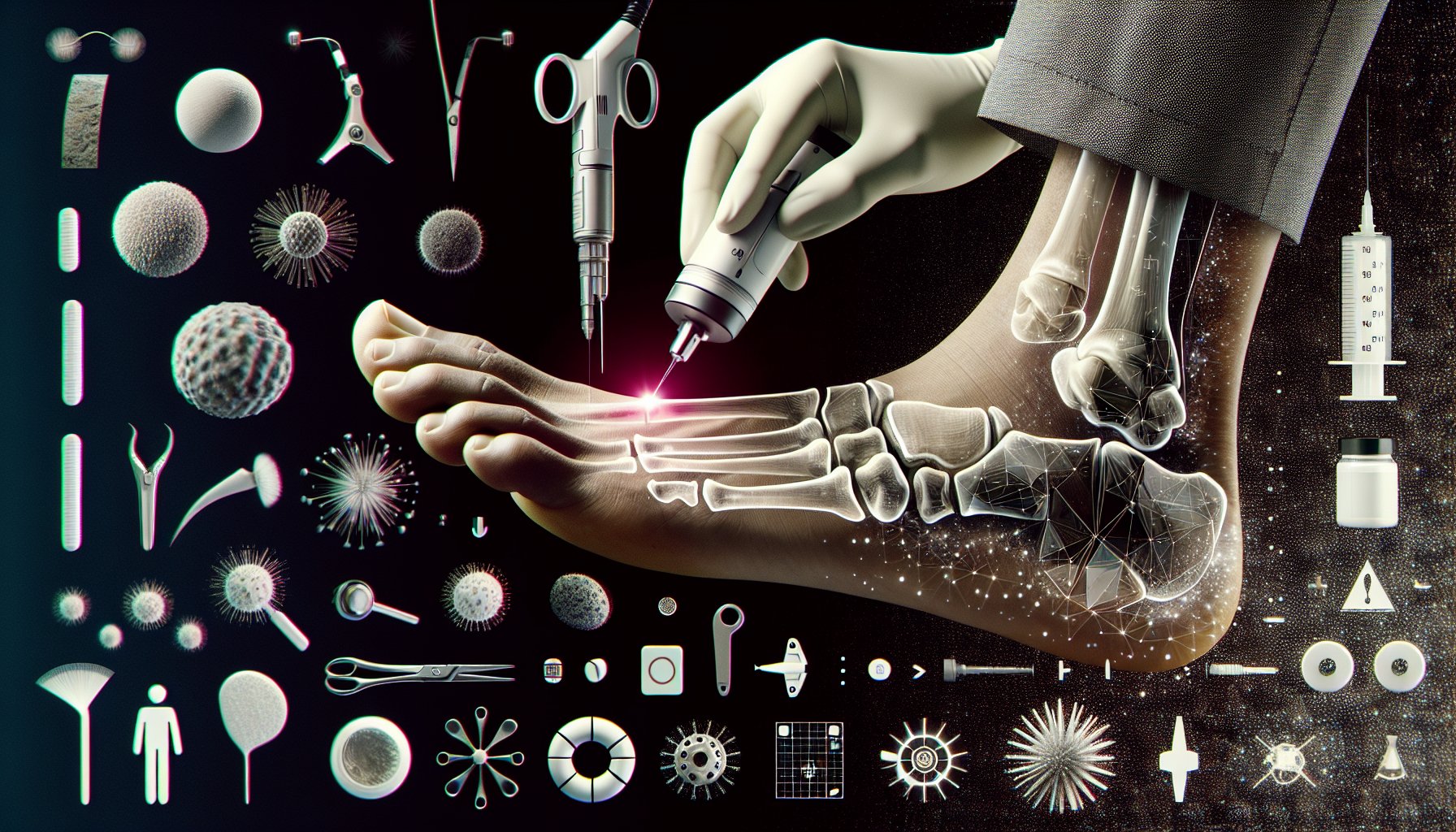 Laser treatment for fungal nails tutorial by North Texas Podiatry Associates, showcasing innovative onychomycosis solutions.