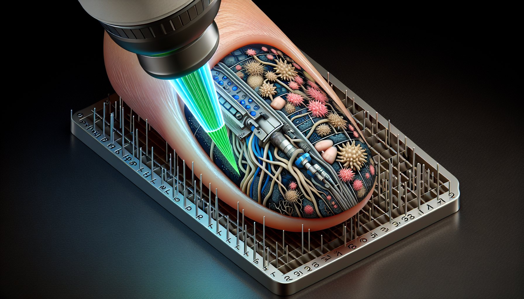 Beginner's guide on laser treatments for nail fungus, covering photobiomodulation, Q-switched and Nd:YAG lasers, and provider tips.