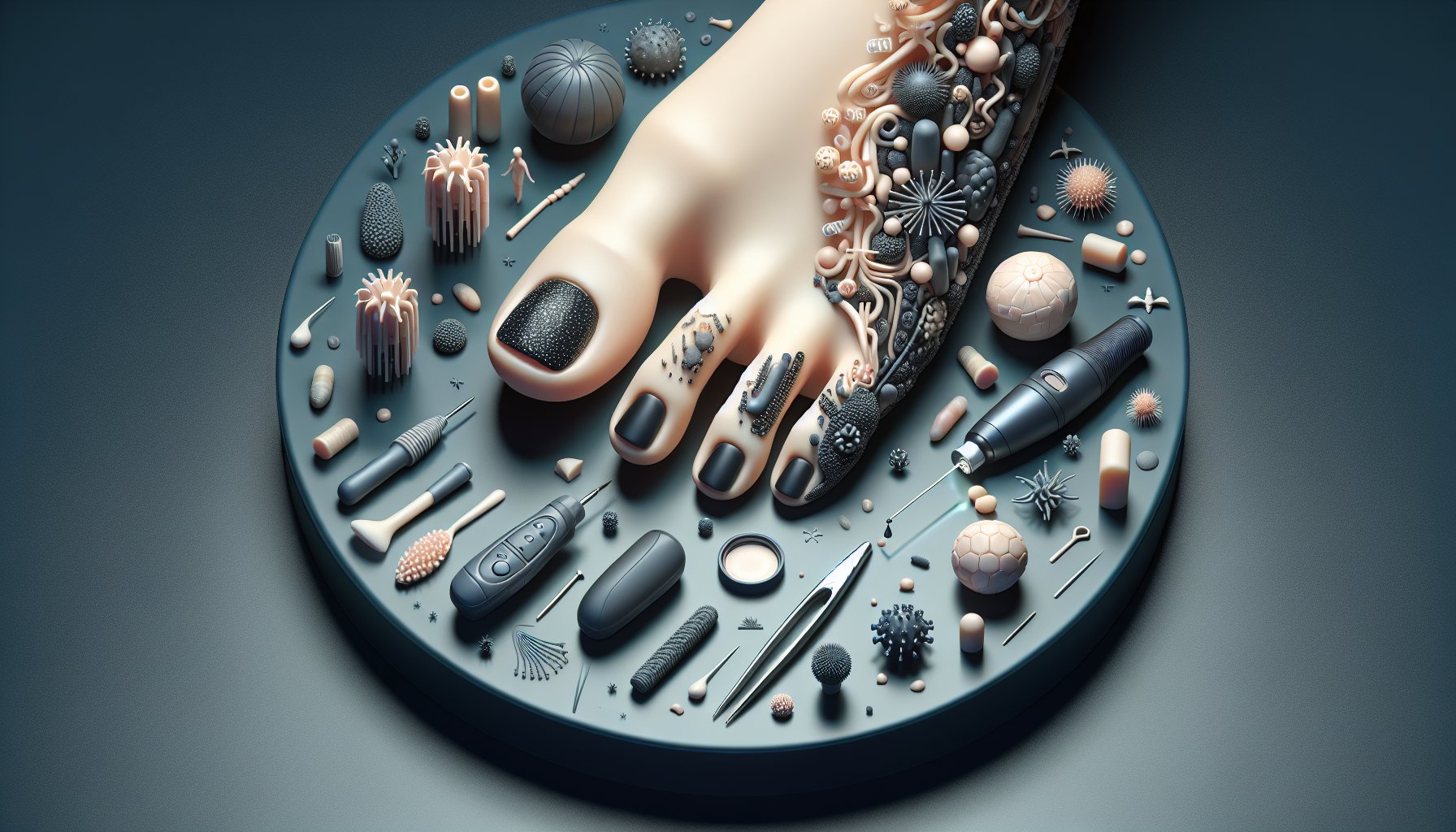 Tips for preparing for laser therapy for nail fungus, including foot hygiene and holistic foot care measures.