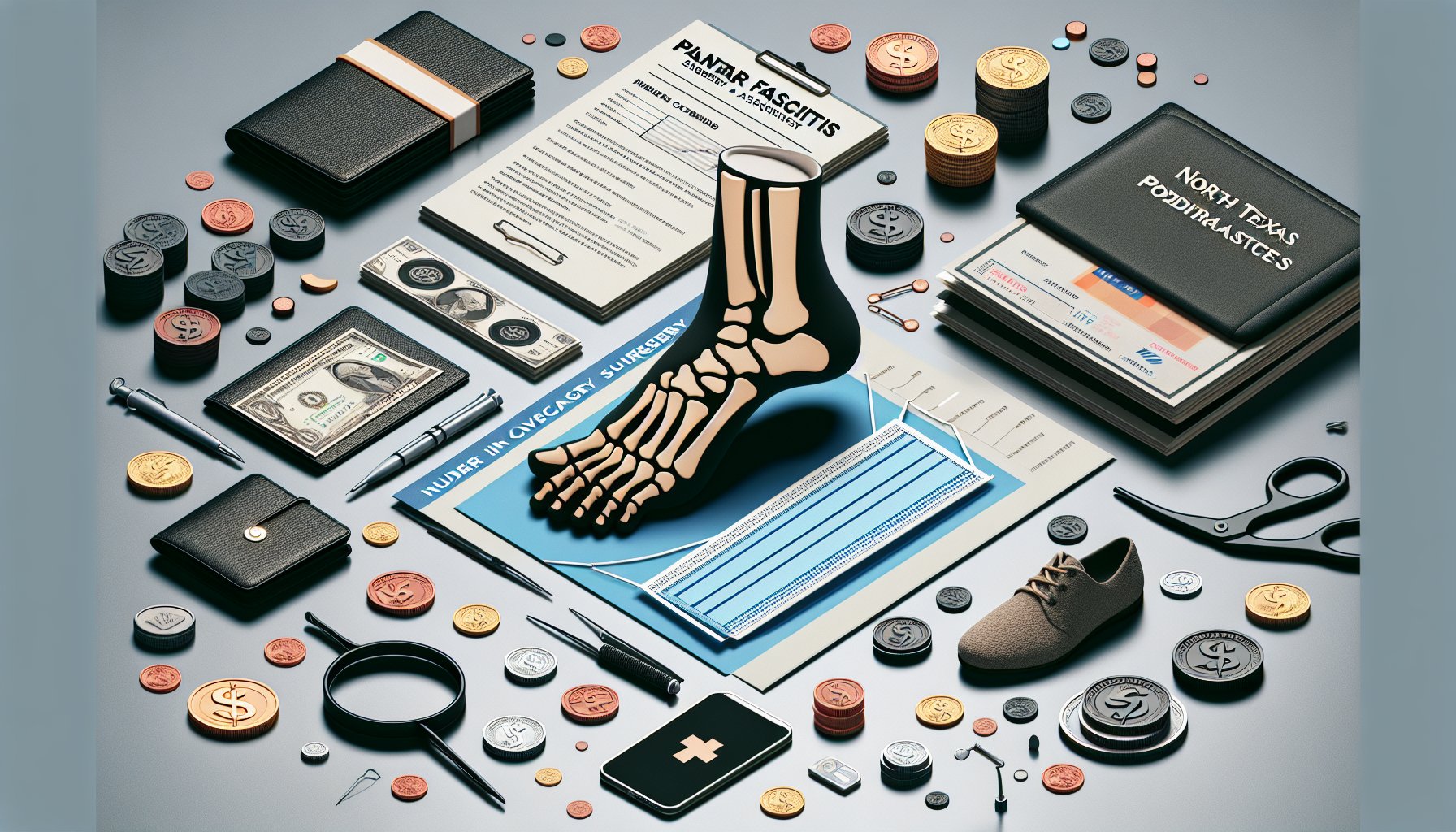 Guide to plantar fasciitis surgery costs, insurance coverage, and hidden expenses from North Texas Podiatry Associates.