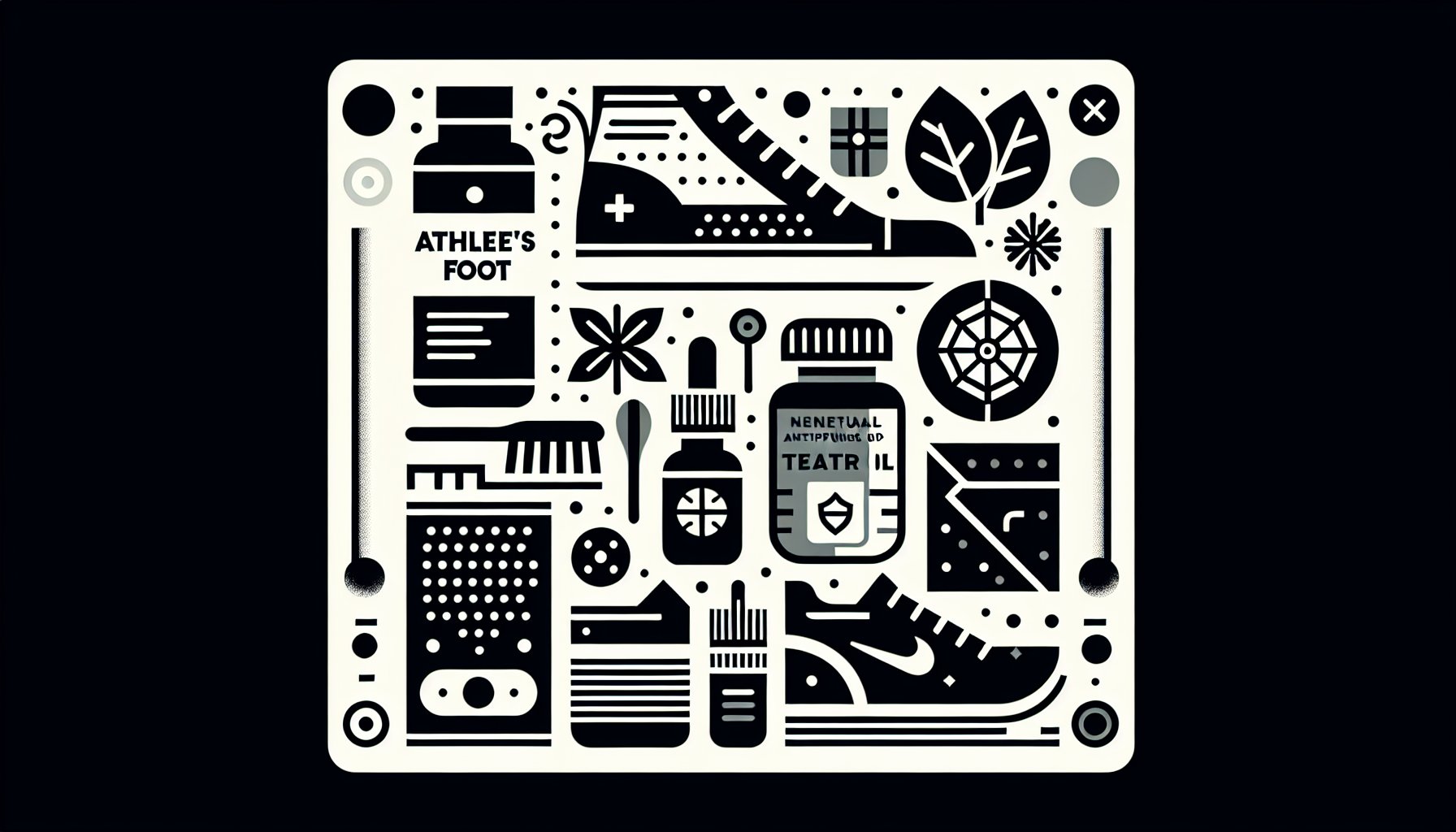 DIY guide on natural remedies for athlete's foot, featuring tea tree oil benefits and preventive foot care tips.