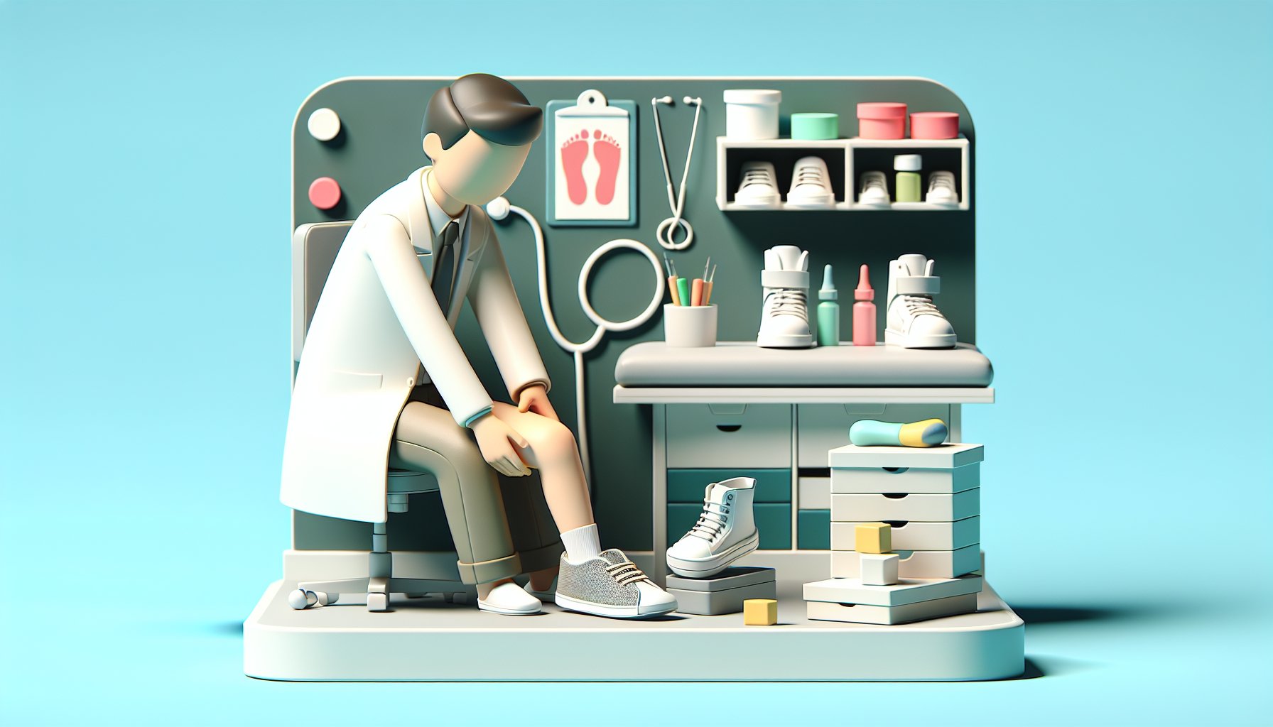 Guide for parents on recognizing signs of flat feet in children and choosing proper footwear for early detection.