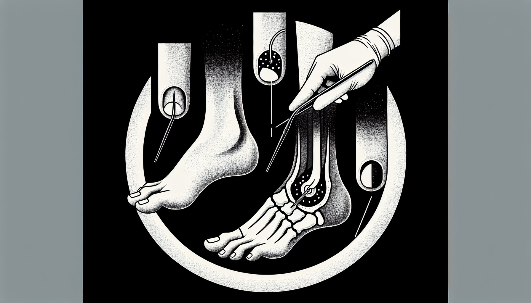 Step-by-step guide on foot wound care for diabetic wounds, emphasizing proper healing and innovative podiatry treatments.