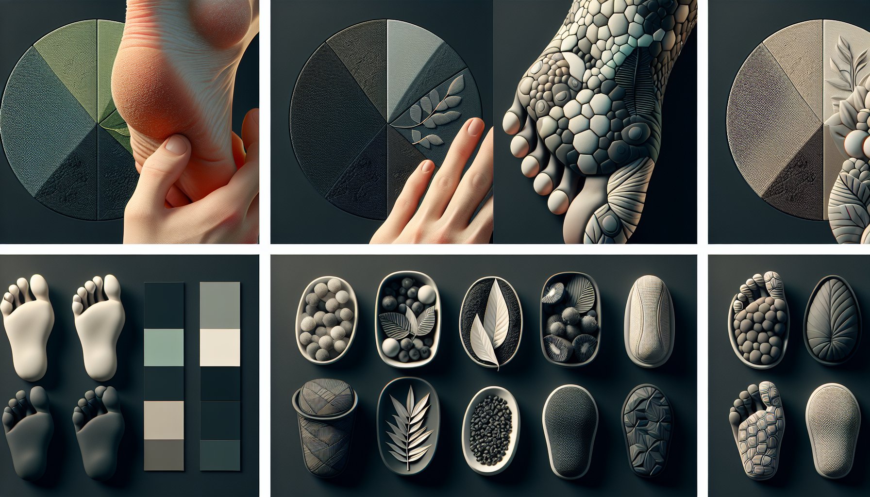 Step-by-step guide for effective at-home removal of corns and calluses, focusing on exfoliation and supportive footwear.