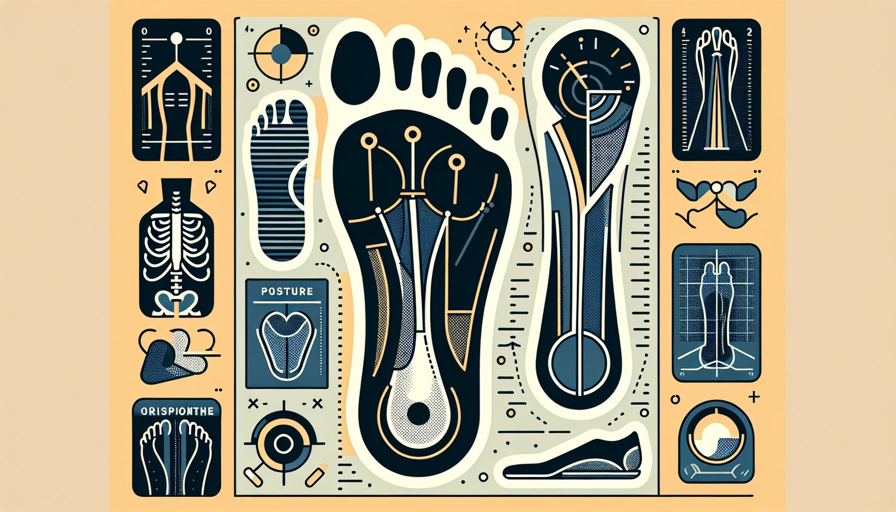 Step-by-step tutorial on improving posture with flat feet using orthotics and the Foot Strength Blueprint for better foot health.