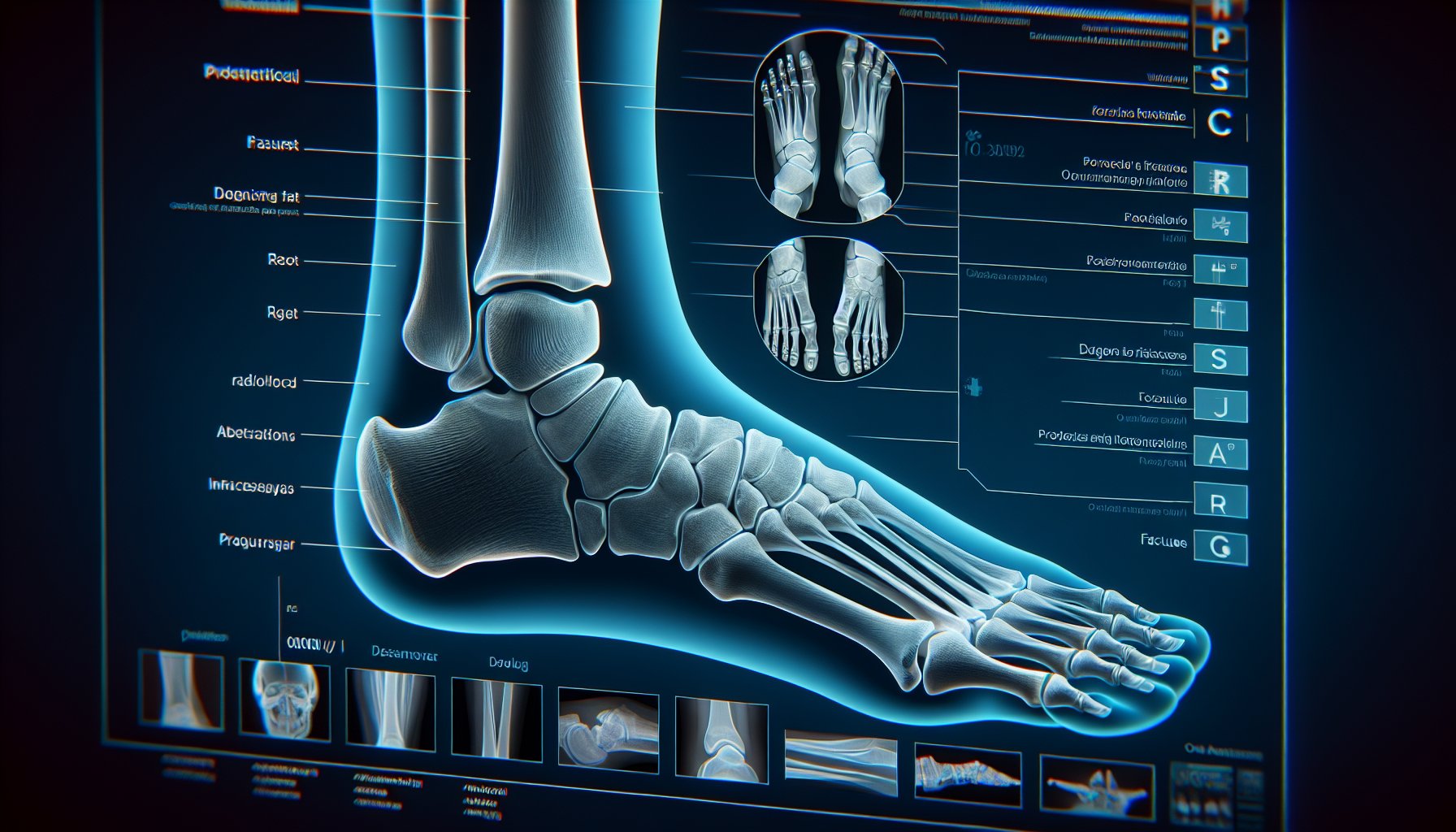 Understanding X-ray results for foot and ankle fractures, including types, radiologist insights, and recovery roadmap.