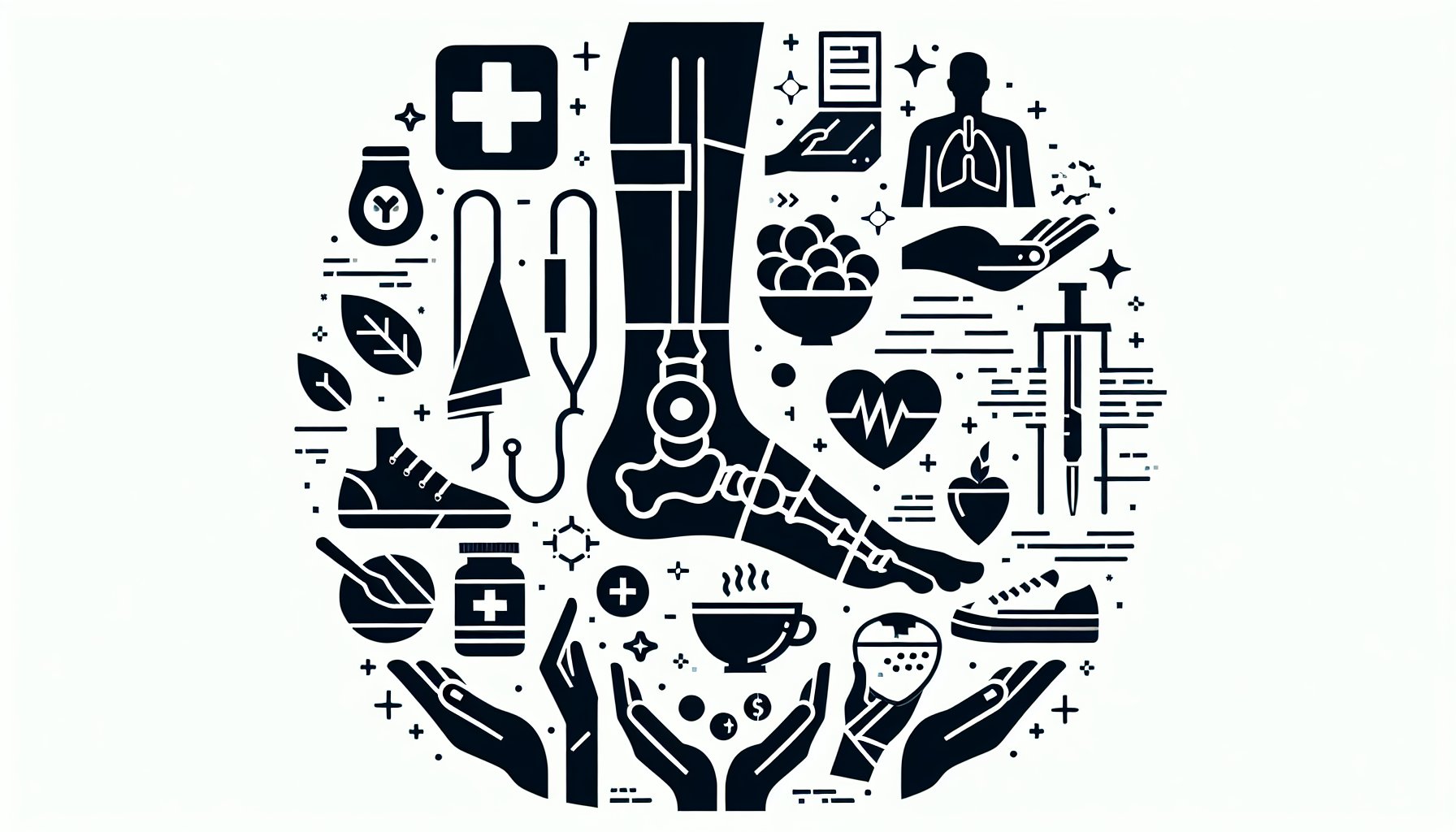 Guide to foot and ankle fracture recovery, covering treatment, physical therapy, nutrition, and emotional support.