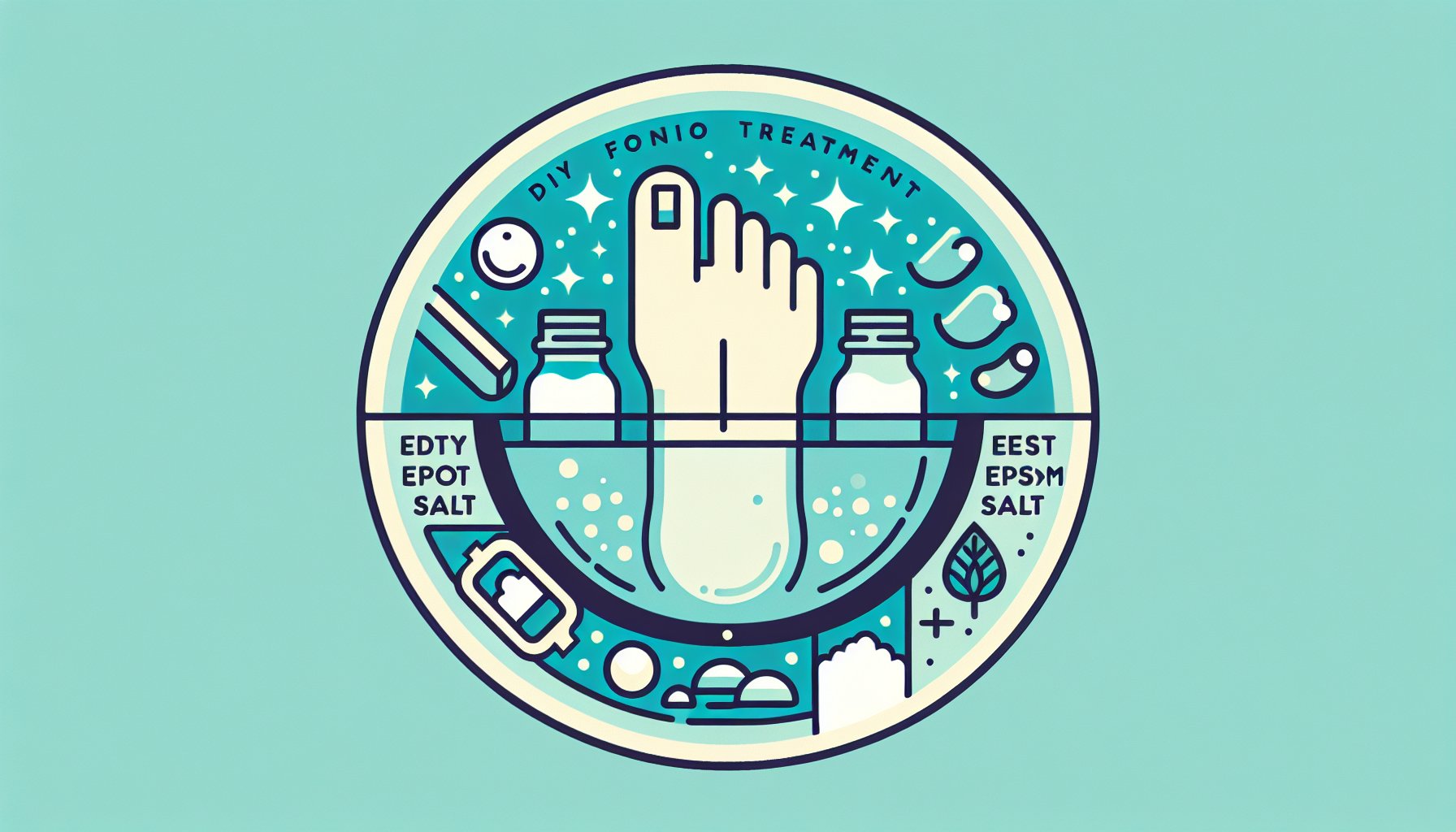DIY bunion treatment guide for soothing foot soaks with Epsom salt for holistic foot care and bunion pain relief.