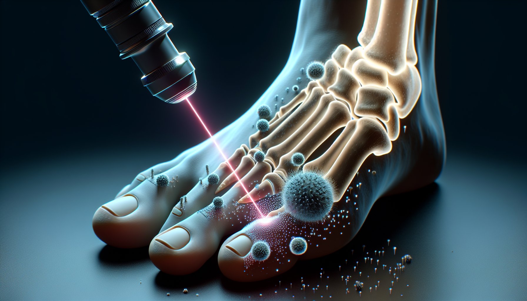 Guide to identifying nail fungus symptoms and when to consider laser treatment for onychomycosis.